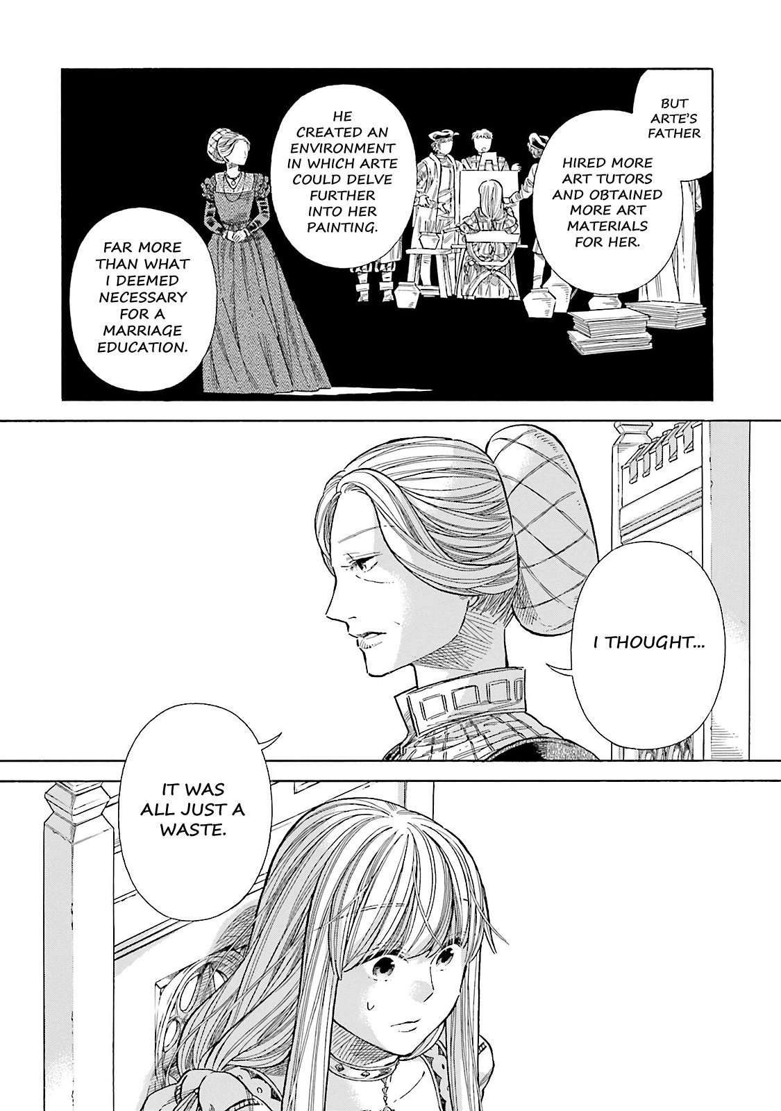 Arte Chapter 70 page 13 - Chapter 70: Just Like A Child
