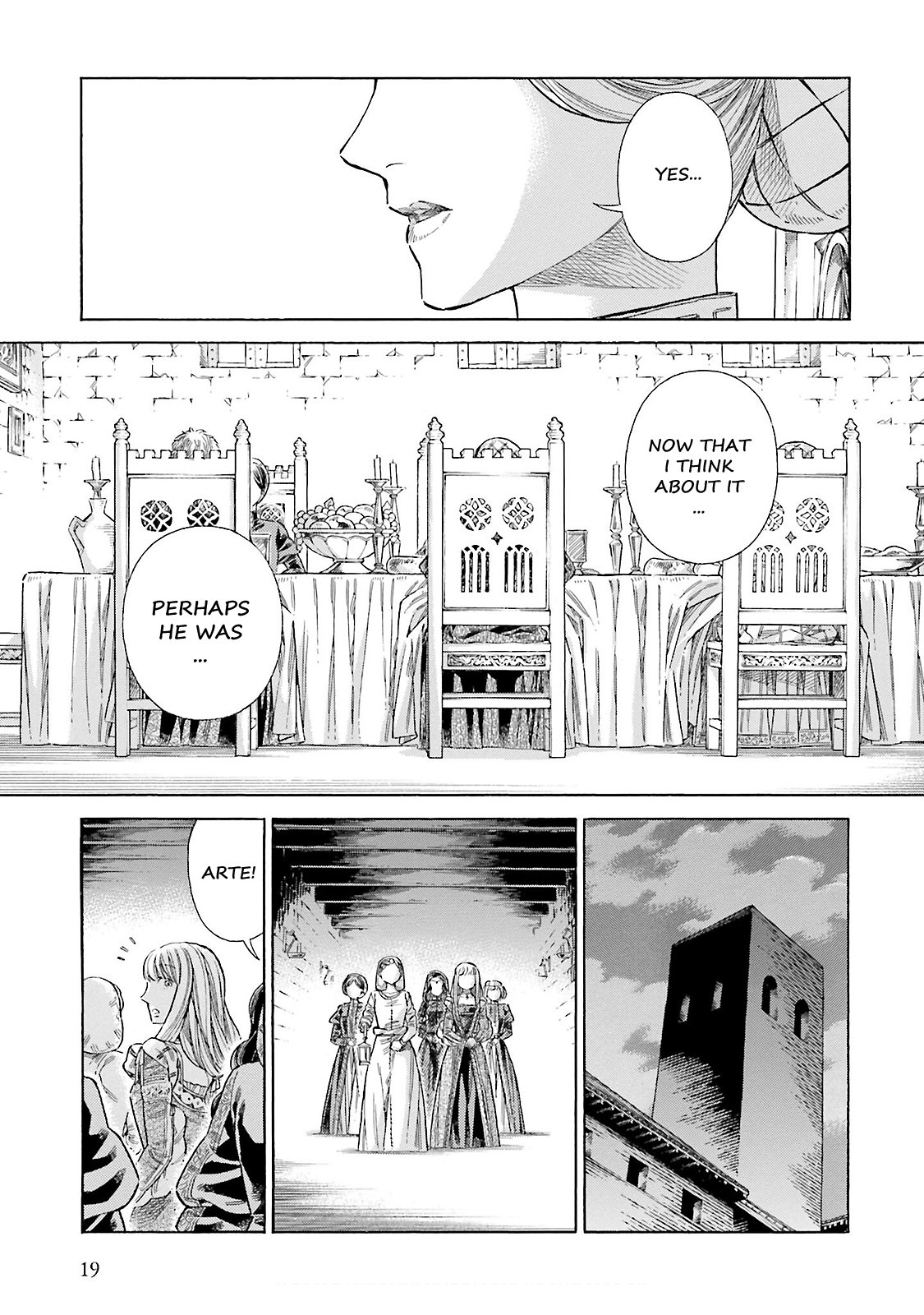 Arte Chapter 70 page 18 - Chapter 70: Just Like A Child