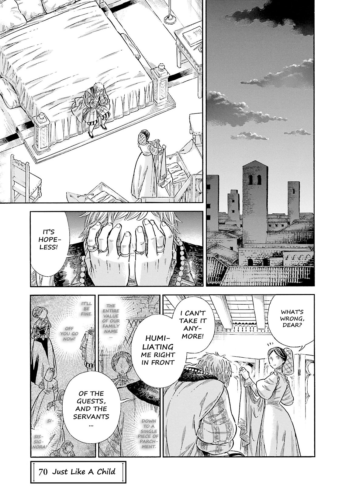 Arte Chapter 70 page 2 - Chapter 70: Just Like A Child