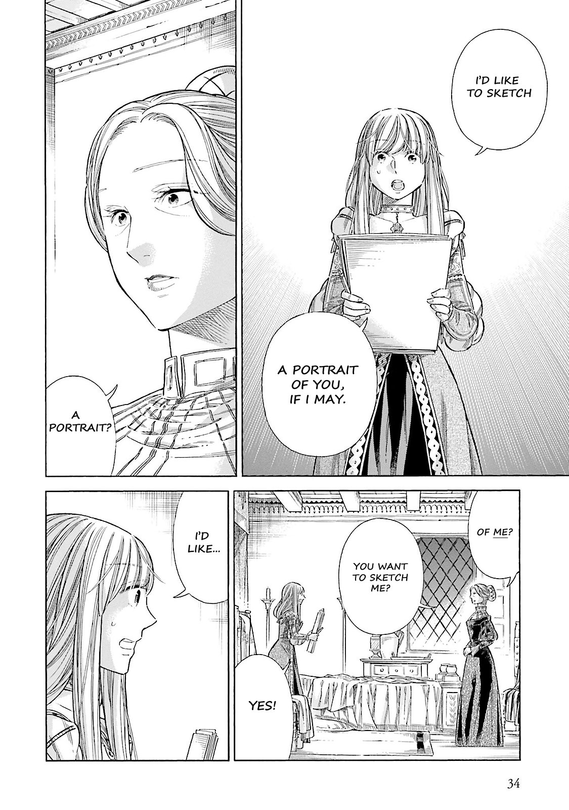 Arte Chapter 70 page 33 - Chapter 70: Just Like A Child