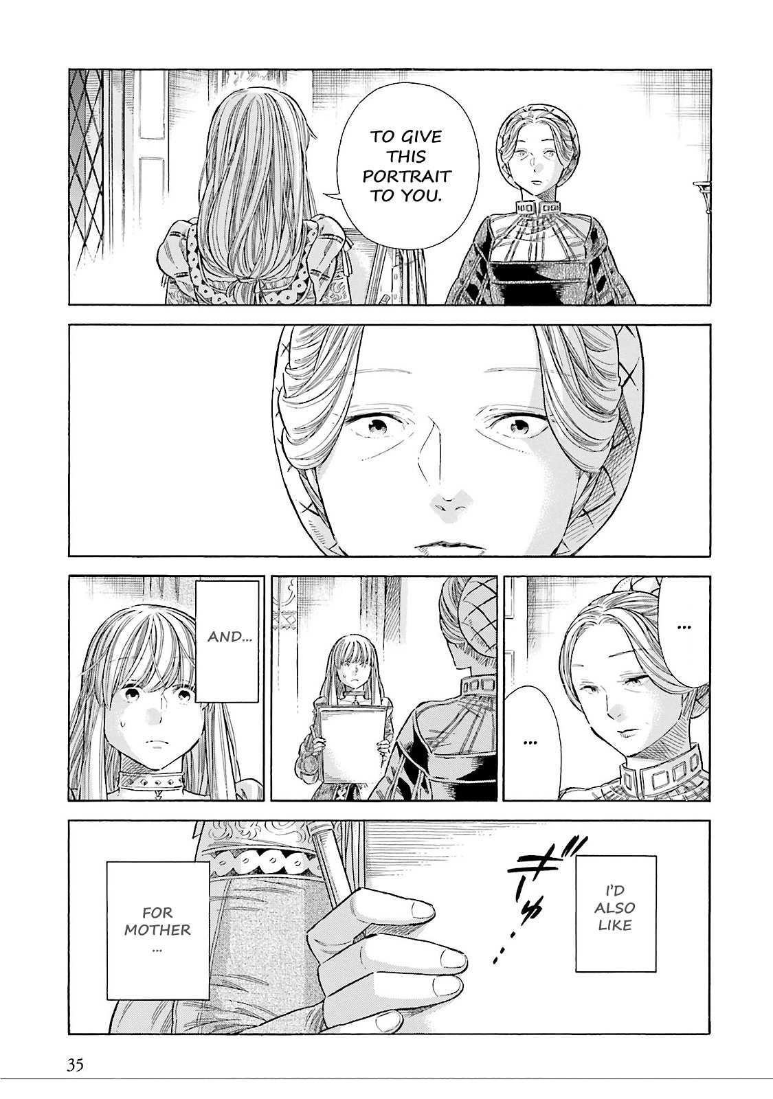 Arte Chapter 70 page 34 - Chapter 70: Just Like A Child