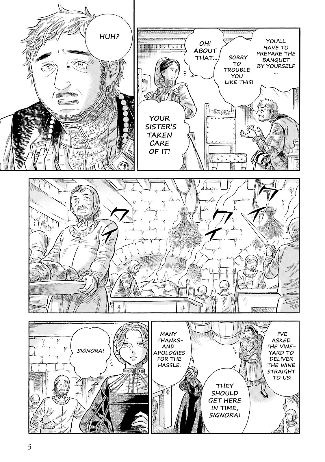 Arte Chapter 70 page 4 - Chapter 70: Just Like A Child