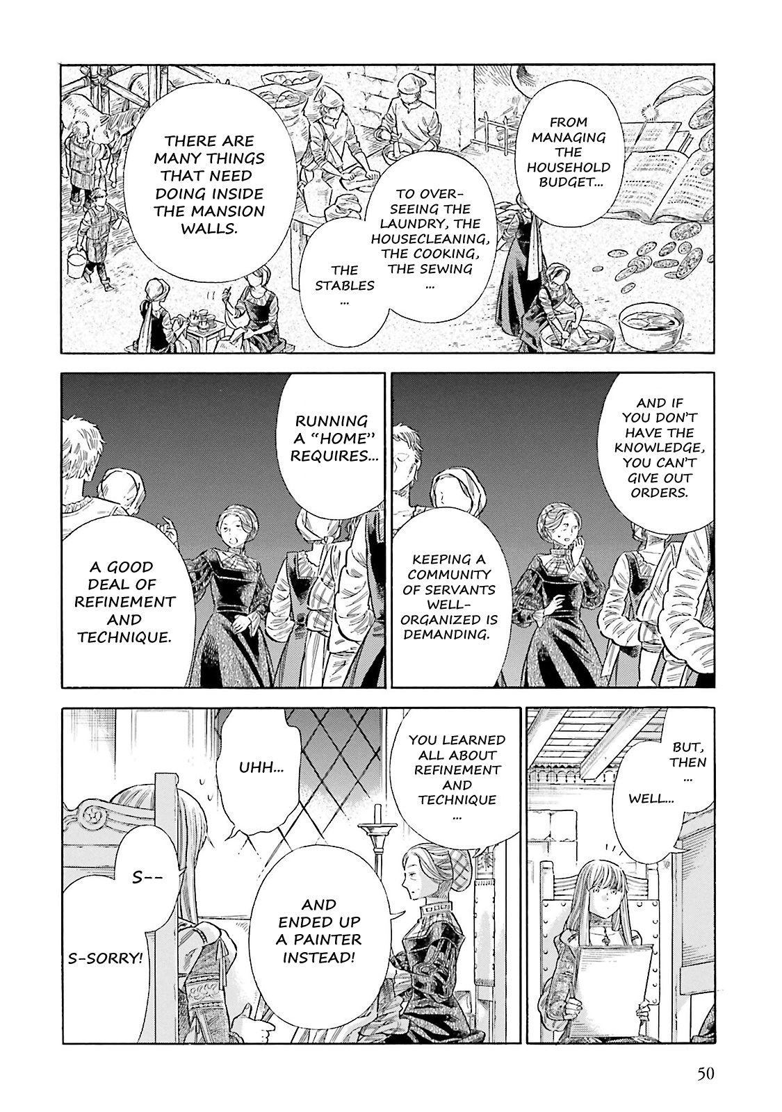 Arte Chapter 71 page 13 - Chapter 71: About Father