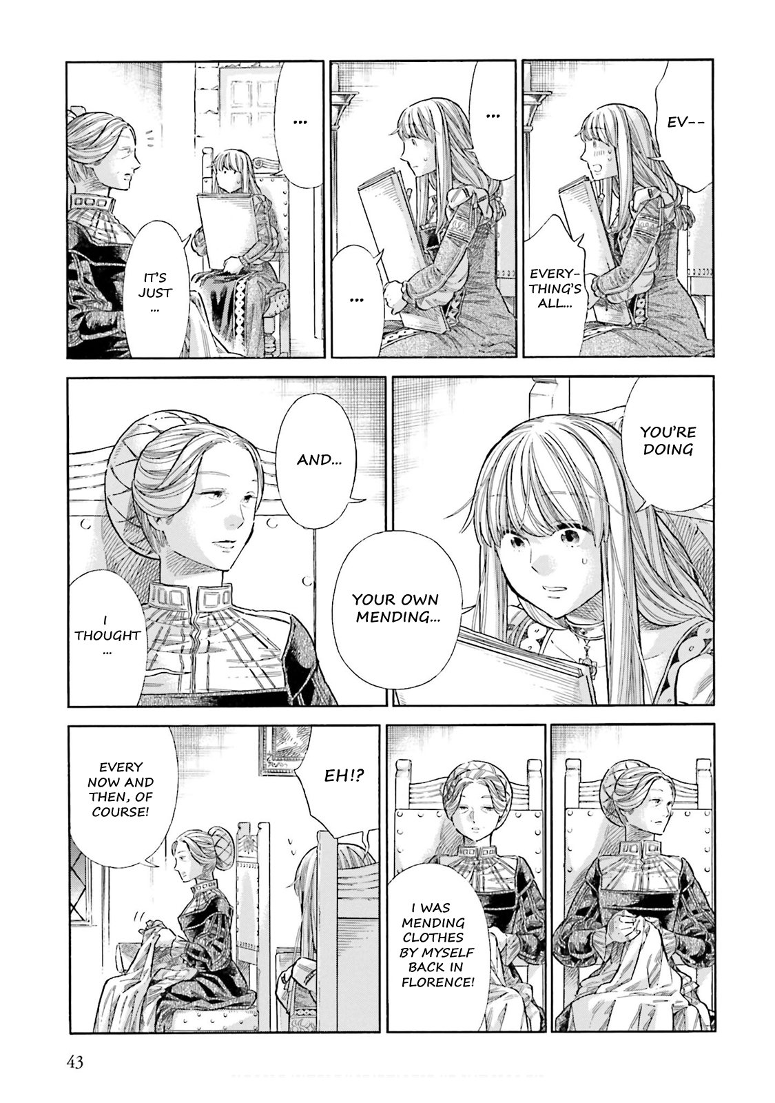 Arte Chapter 71 page 6 - Chapter 71: About Father