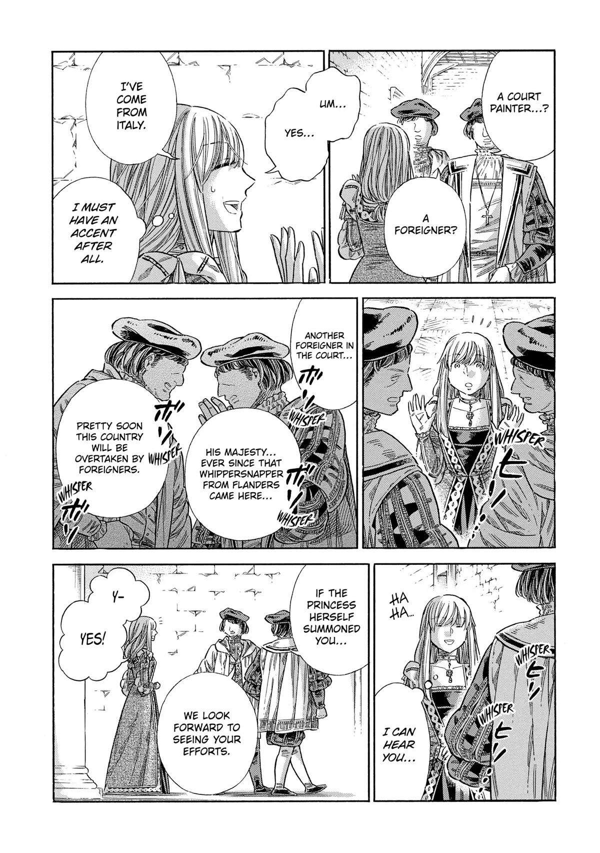 Arte Chapter 74 page 23 - Chapter 74: Court Painter