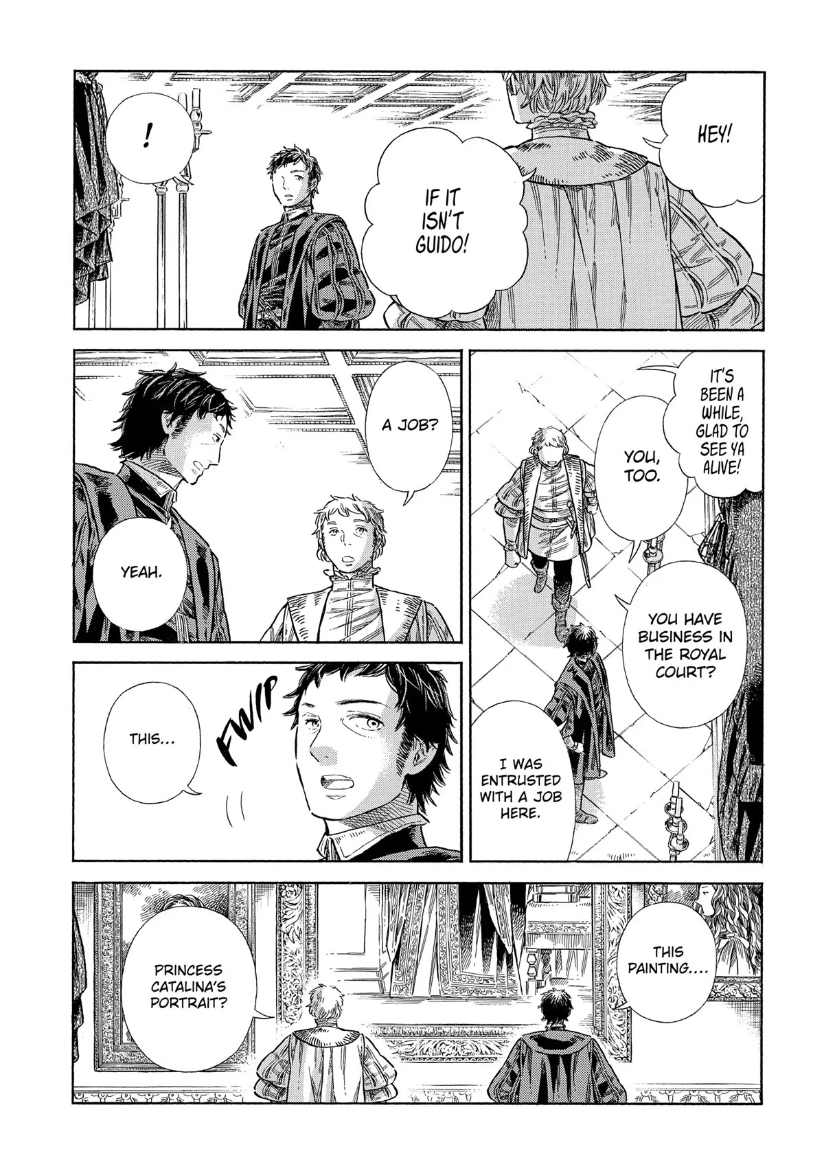 Arte Chapter 74 page 35 - Chapter 74: Court Painter