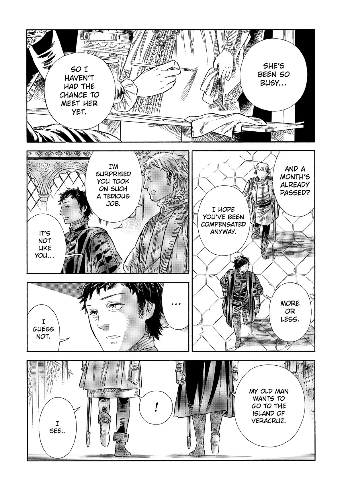 Arte Chapter 74 page 38 - Chapter 74: Court Painter