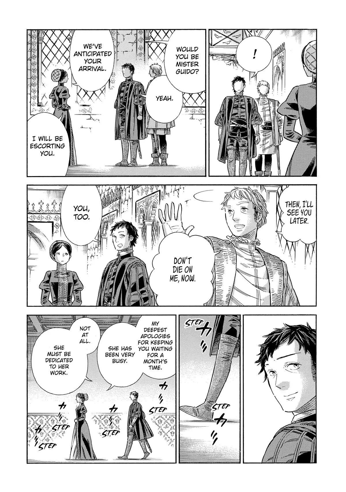 Arte Chapter 74 page 40 - Chapter 74: Court Painter
