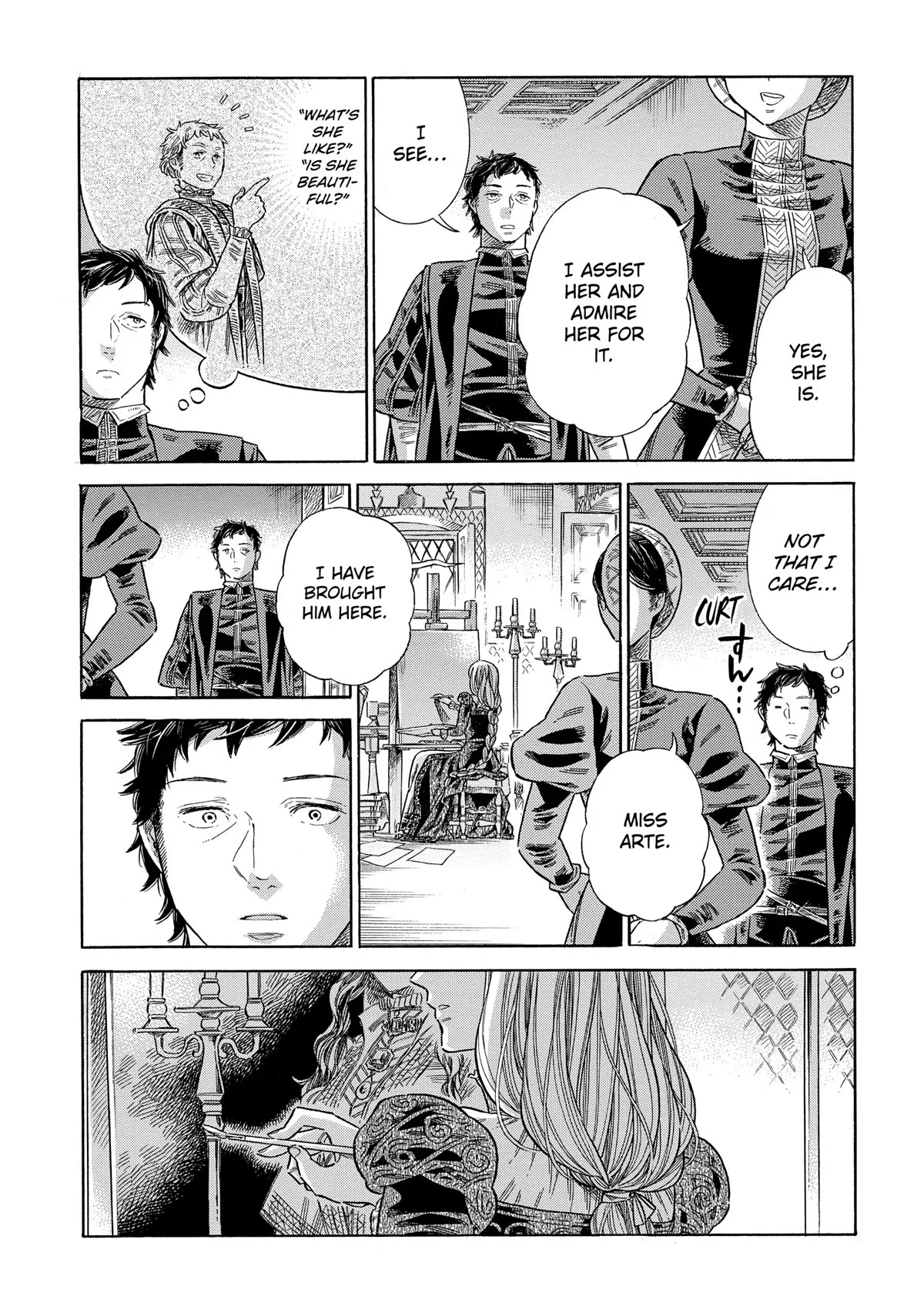 Arte Chapter 74 page 41 - Chapter 74: Court Painter