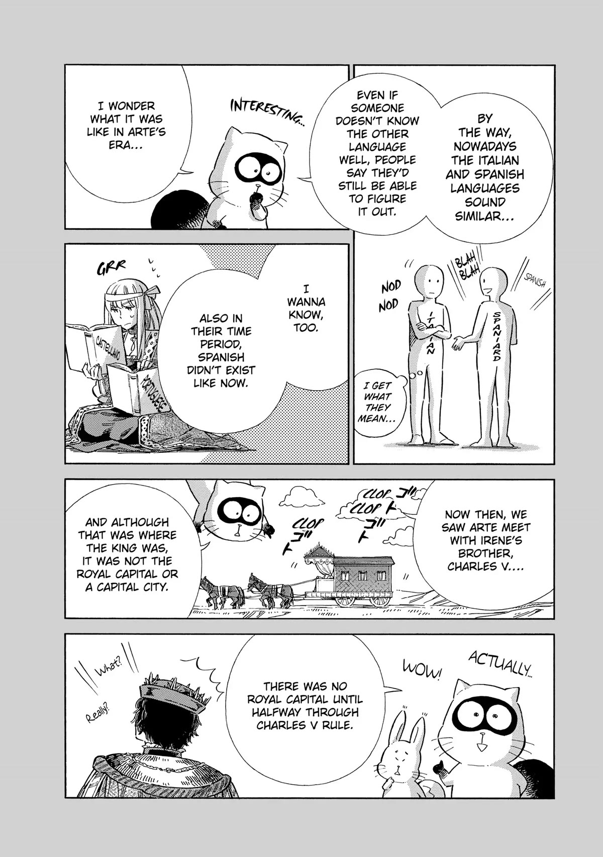 Arte Chapter 74 page 44 - Chapter 74: Court Painter