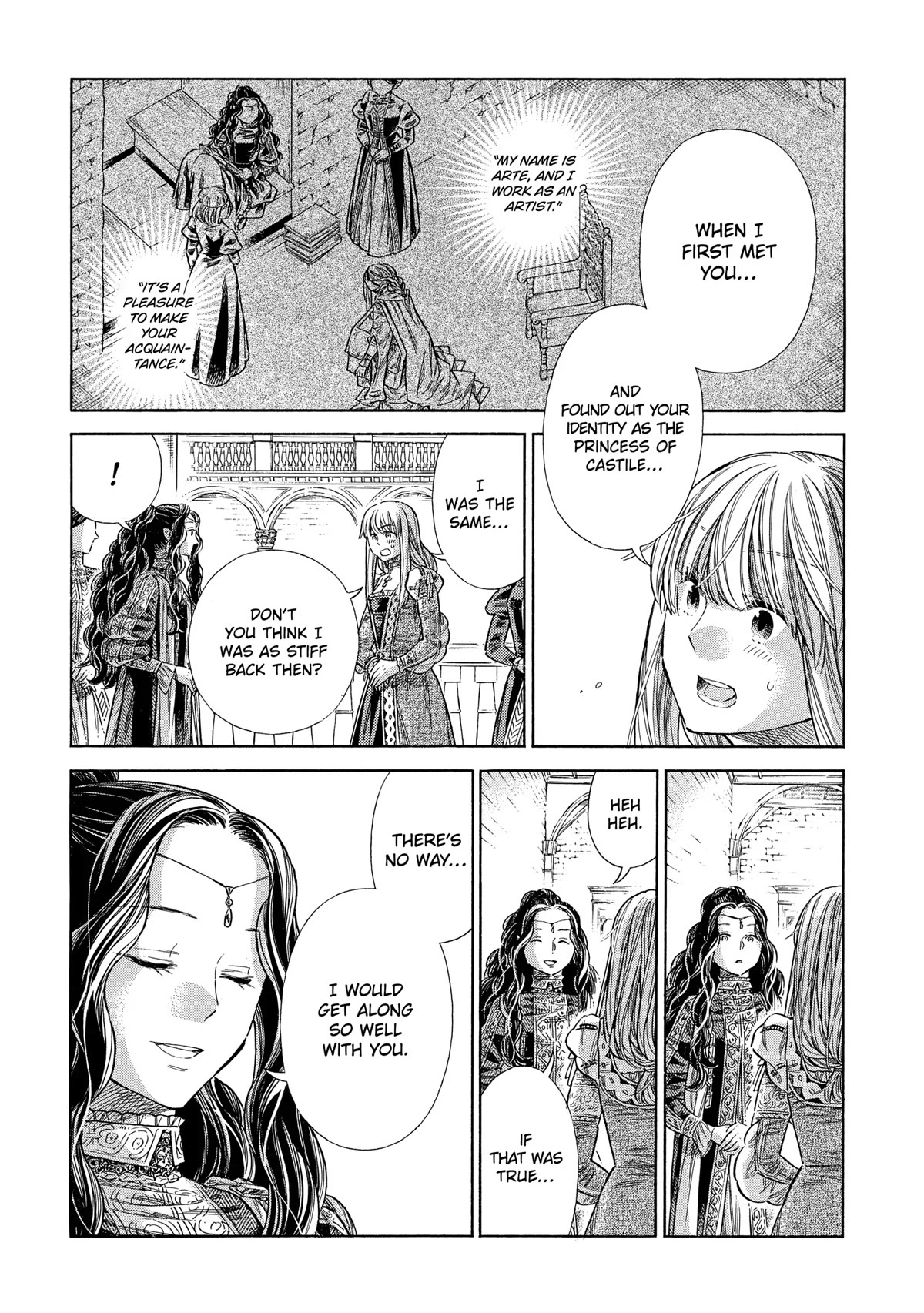 Arte Chapter 74 page 8 - Chapter 74: Court Painter