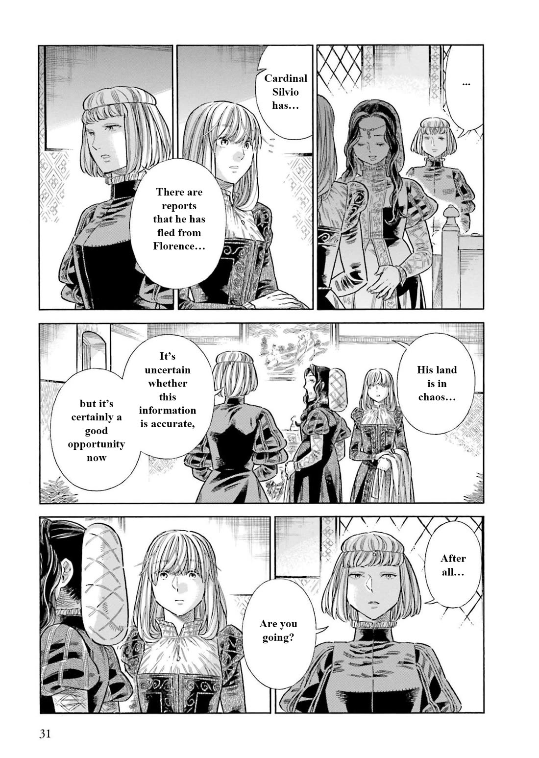 Arte Chapter 75 page 30 - Chapter 75: I will go see him.