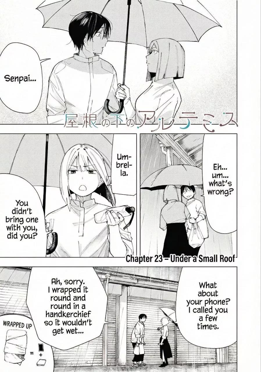 Artemis Under the Same Roof Chapter 23 page 1 - Chapter 23: Under A Small Roof