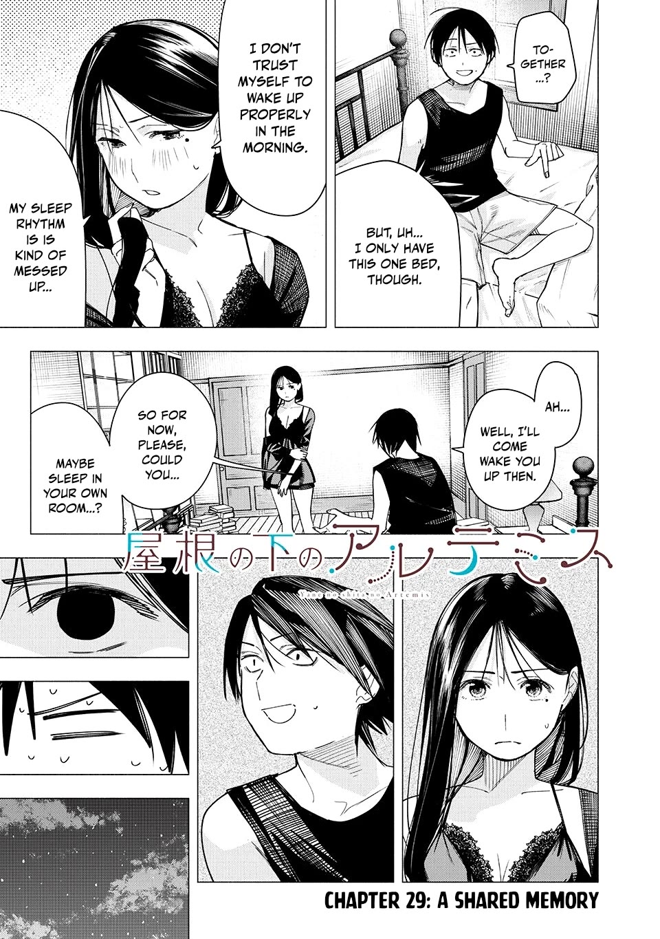 Artemis Under the Same Roof Chapter 29 page 1 - Chapter 29: A Shared Memory