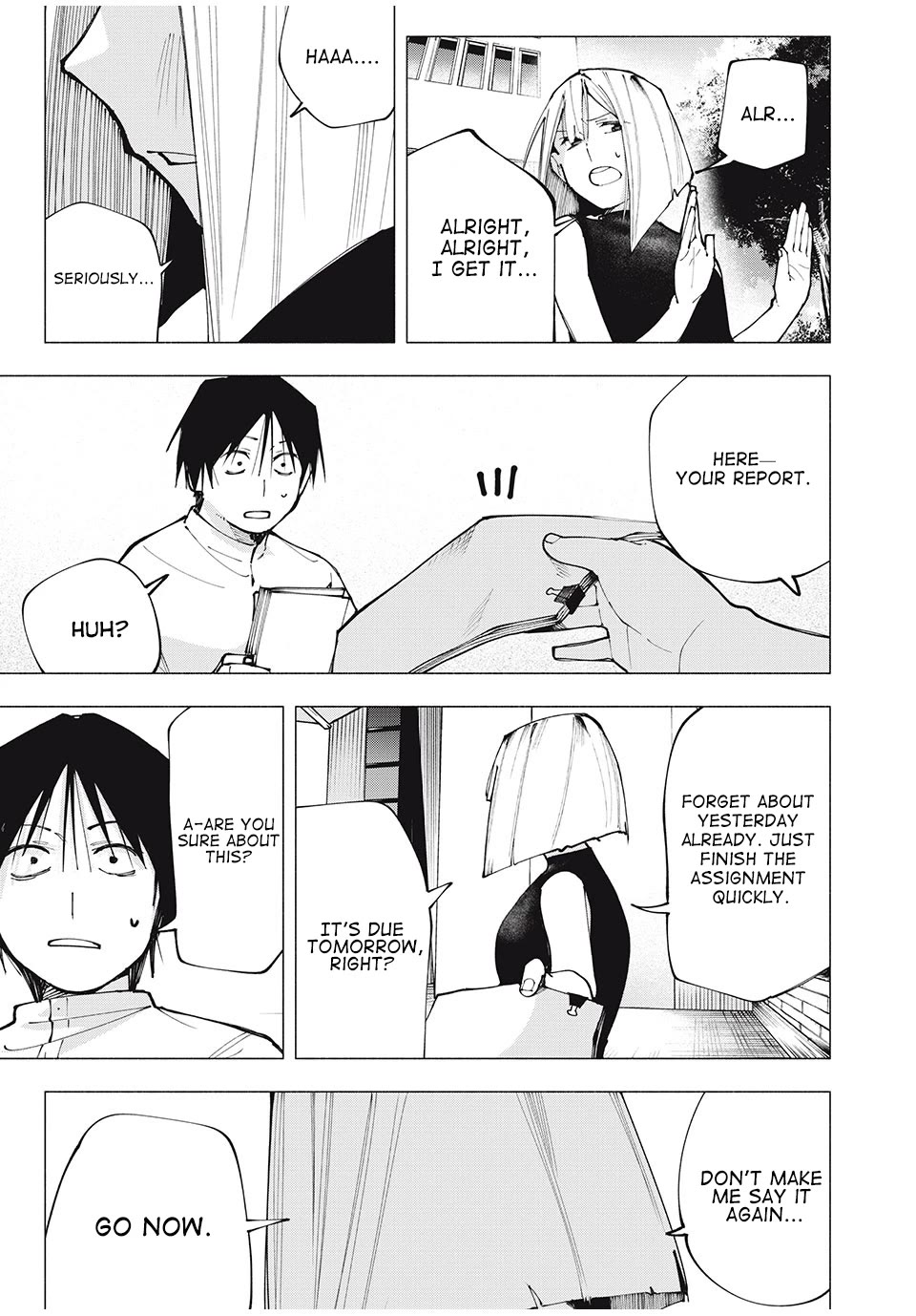 Artemis Under the Same Roof Chapter 3 page 13 - Chapter 3: Senpai