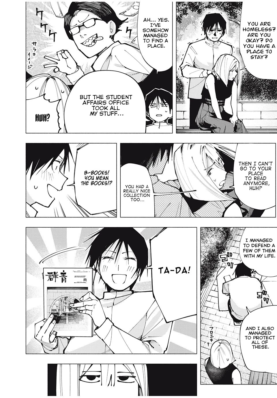 Artemis Under the Same Roof Chapter 3 page 8 - Chapter 3: Senpai