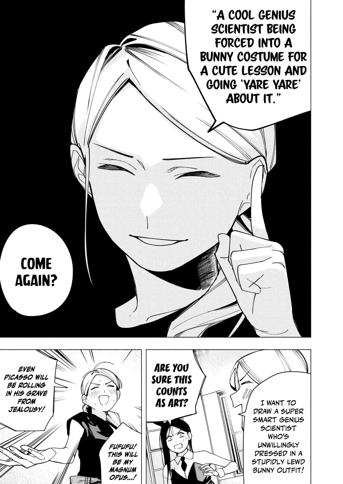 Artemis Under the Same Roof Chapter 30 page 9 - Chapter 30: The Art Experience