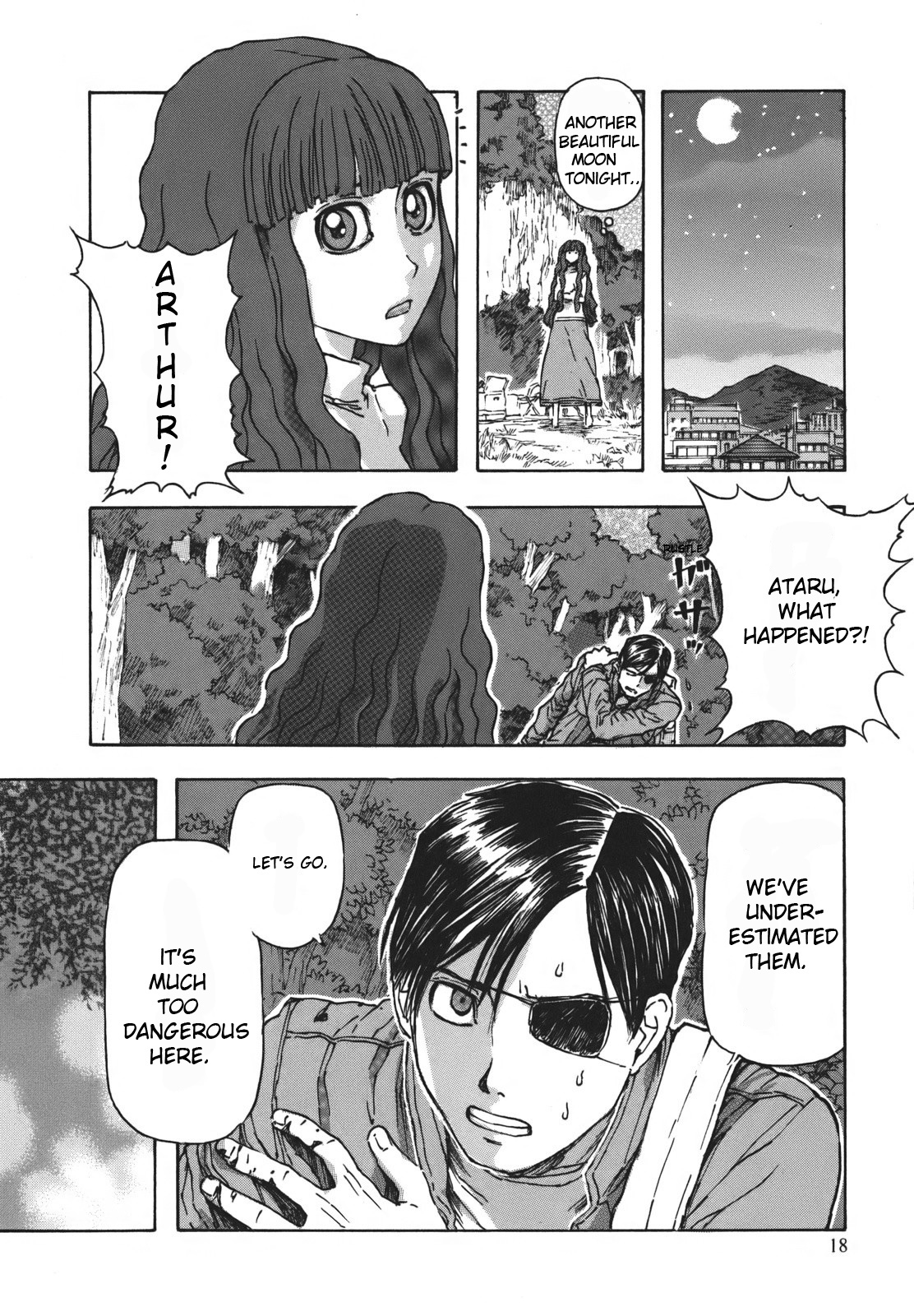 Arthur Pyuty wa Yoru no Majo Chapter 1 page 13 - Chapter 1: The End of the World and Arthur Pyuty