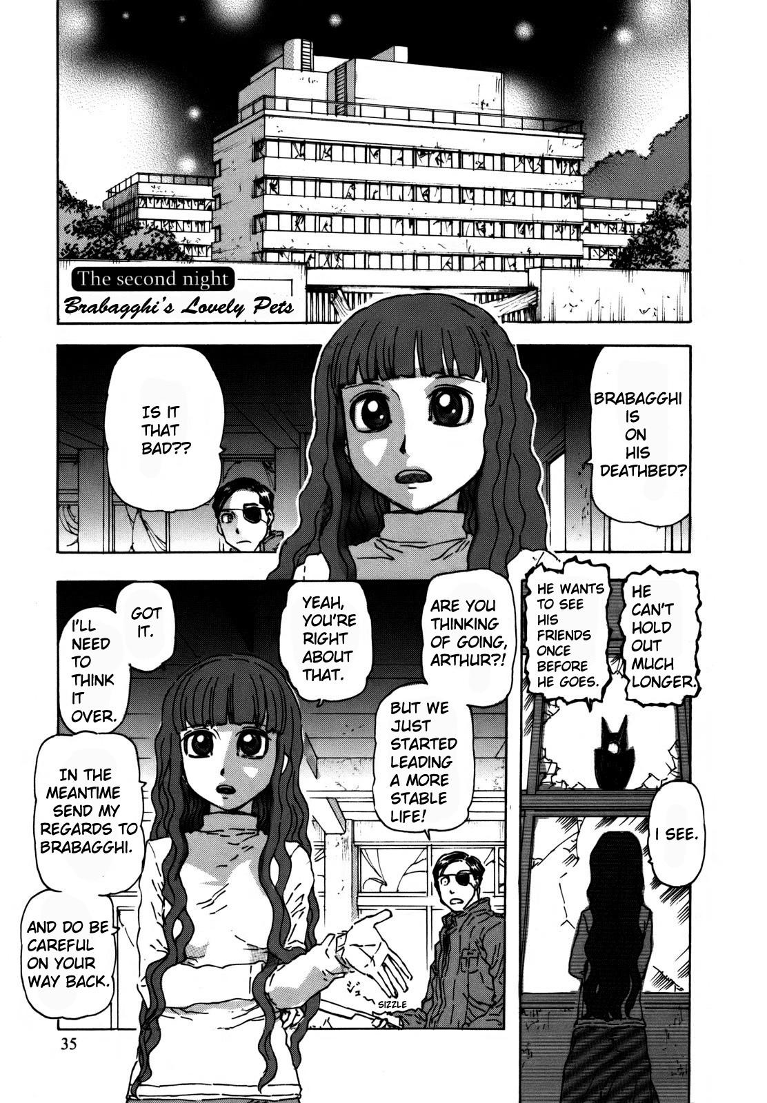 Arthur Pyuty wa Yoru no Majo Chapter 2 page 1 - Chapter 2: Brabagghi's Lovely Pets