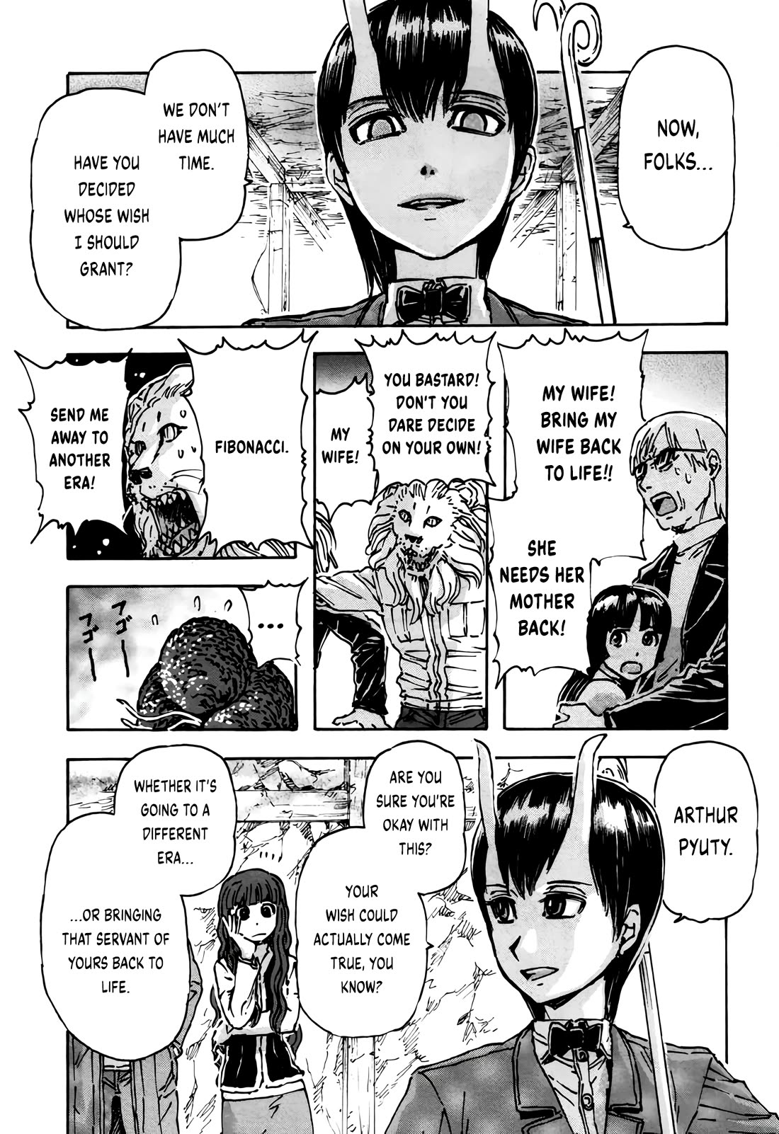 Arthur Pyuty wa Yoru no Majo Chapter 4 page 11 - Chapter 4: Fibonacci's Time Limit