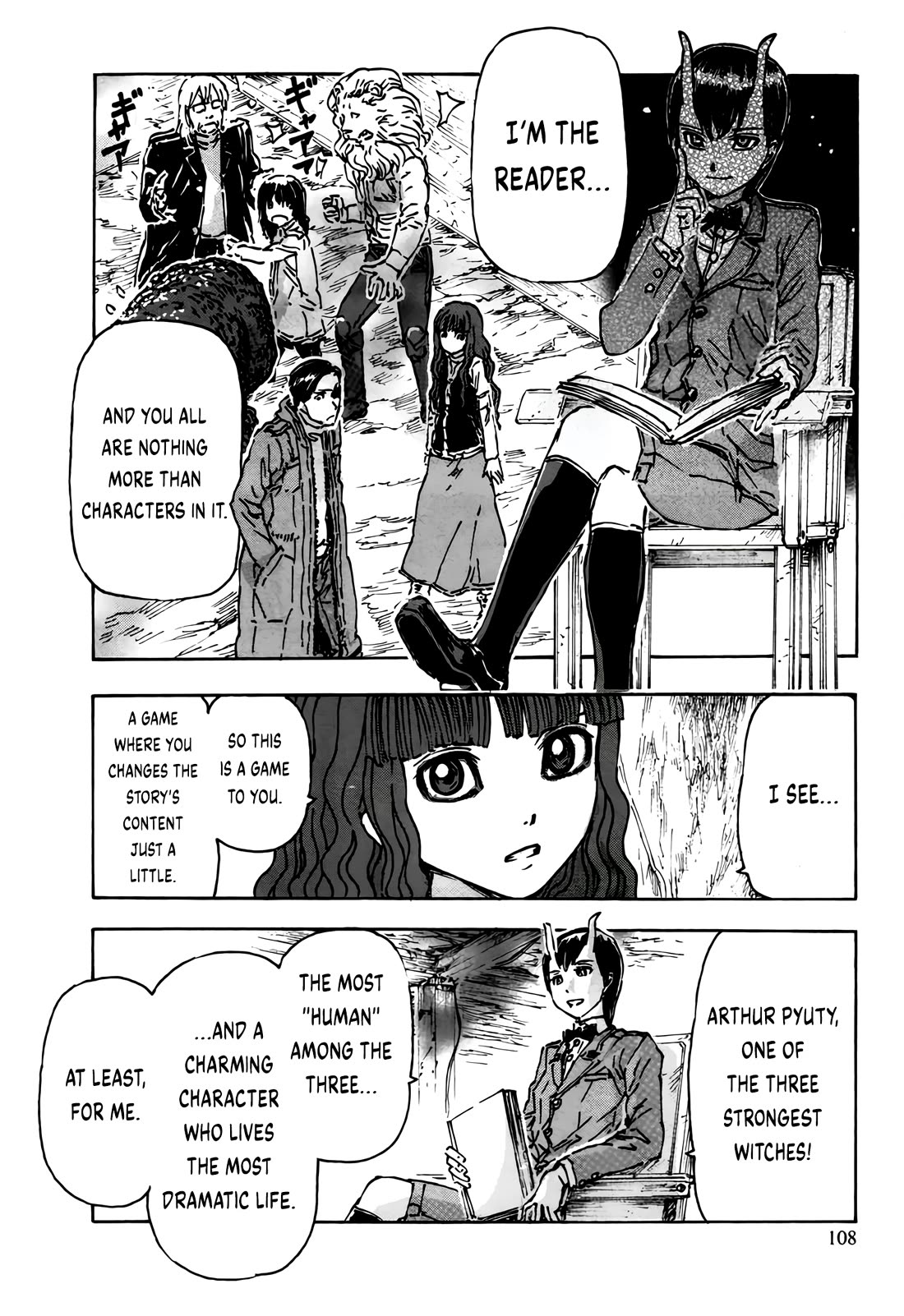 Arthur Pyuty wa Yoru no Majo Chapter 4 page 13 - Chapter 4: Fibonacci's Time Limit