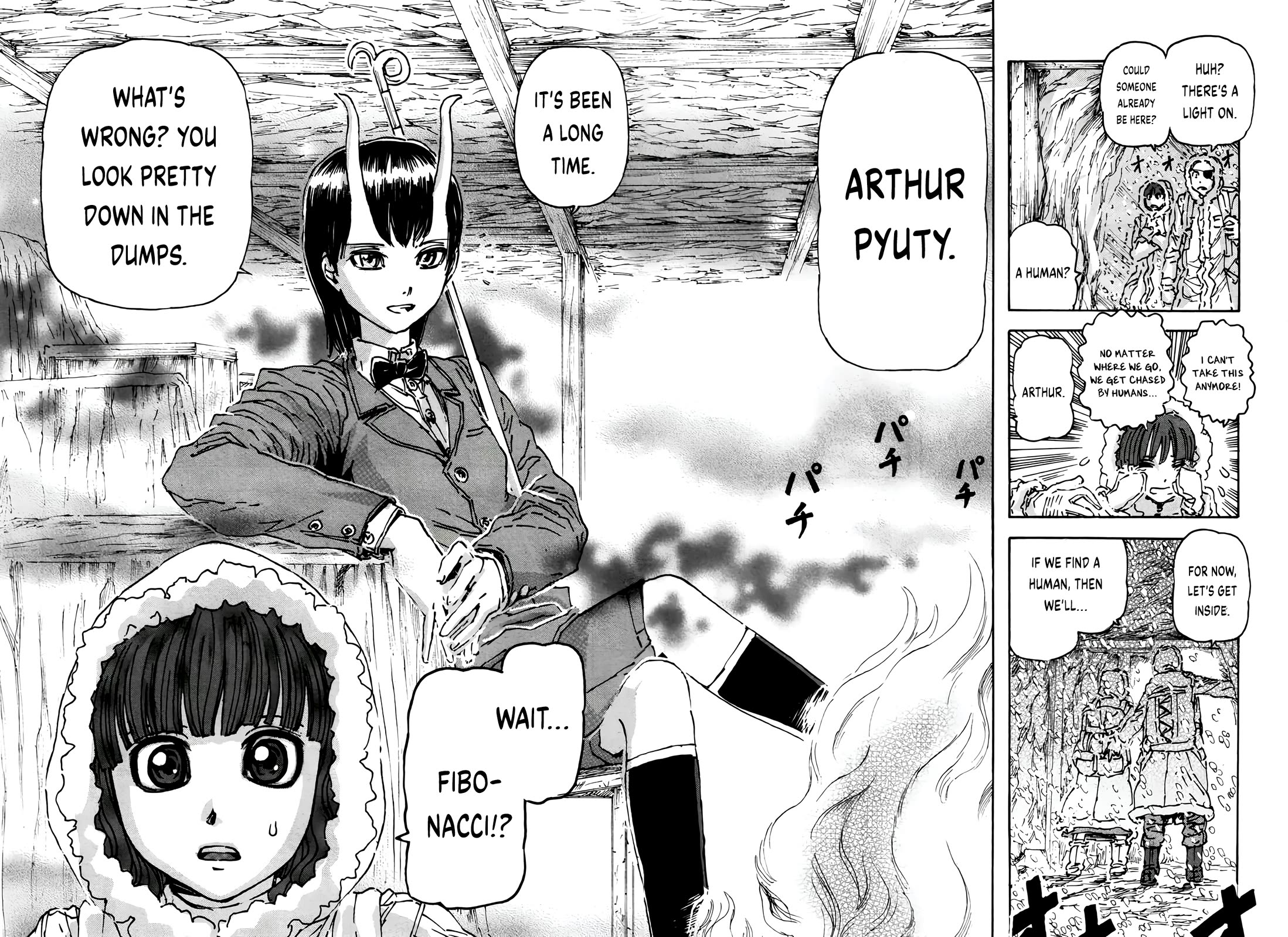 Arthur Pyuty wa Yoru no Majo Chapter 4 page 2 - Chapter 4: Fibonacci's Time Limit