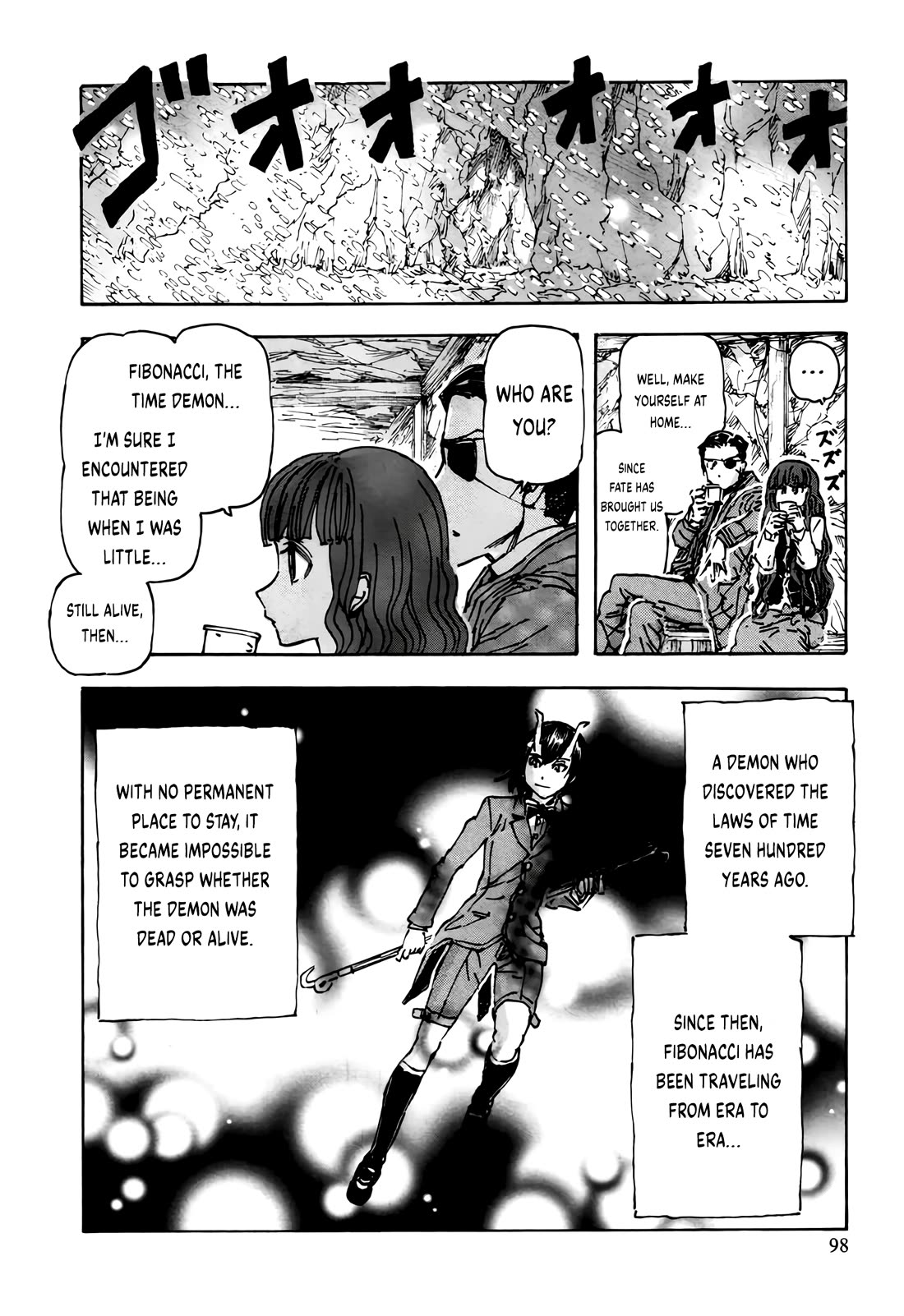 Arthur Pyuty wa Yoru no Majo Chapter 4 page 3 - Chapter 4: Fibonacci's Time Limit