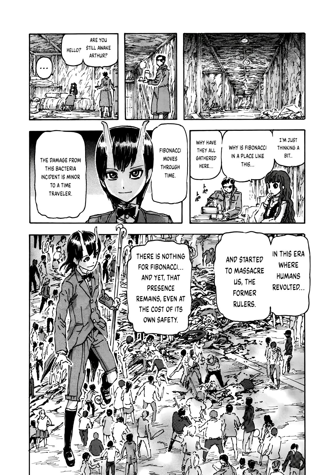 Arthur Pyuty wa Yoru no Majo Chapter 4 page 5 - Chapter 4: Fibonacci's Time Limit