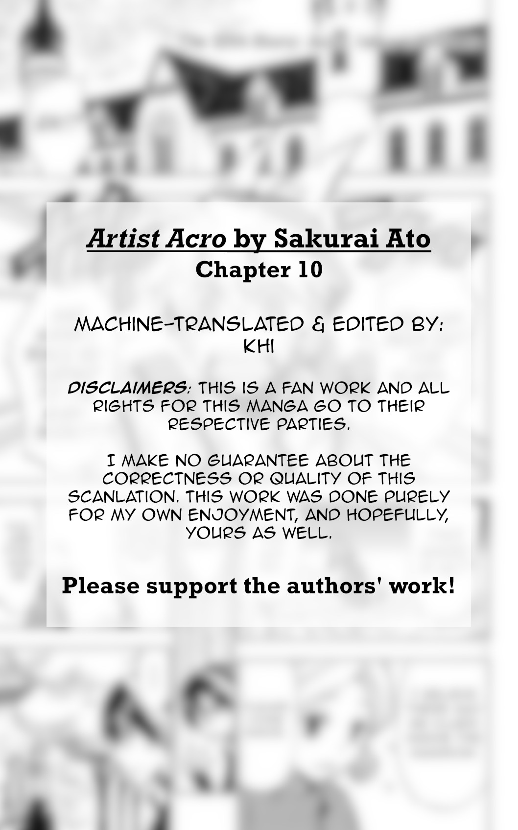 Artist Acro Chapter 10 page 2 - Chapter 10