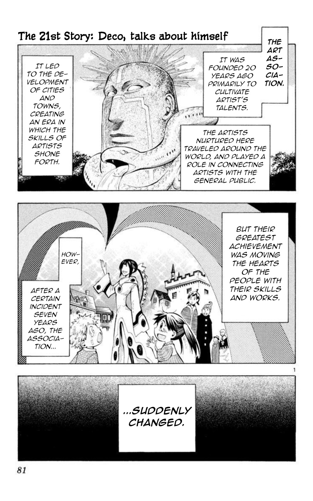 Artist Acro Chapter 21 page 1 - Chapter 21