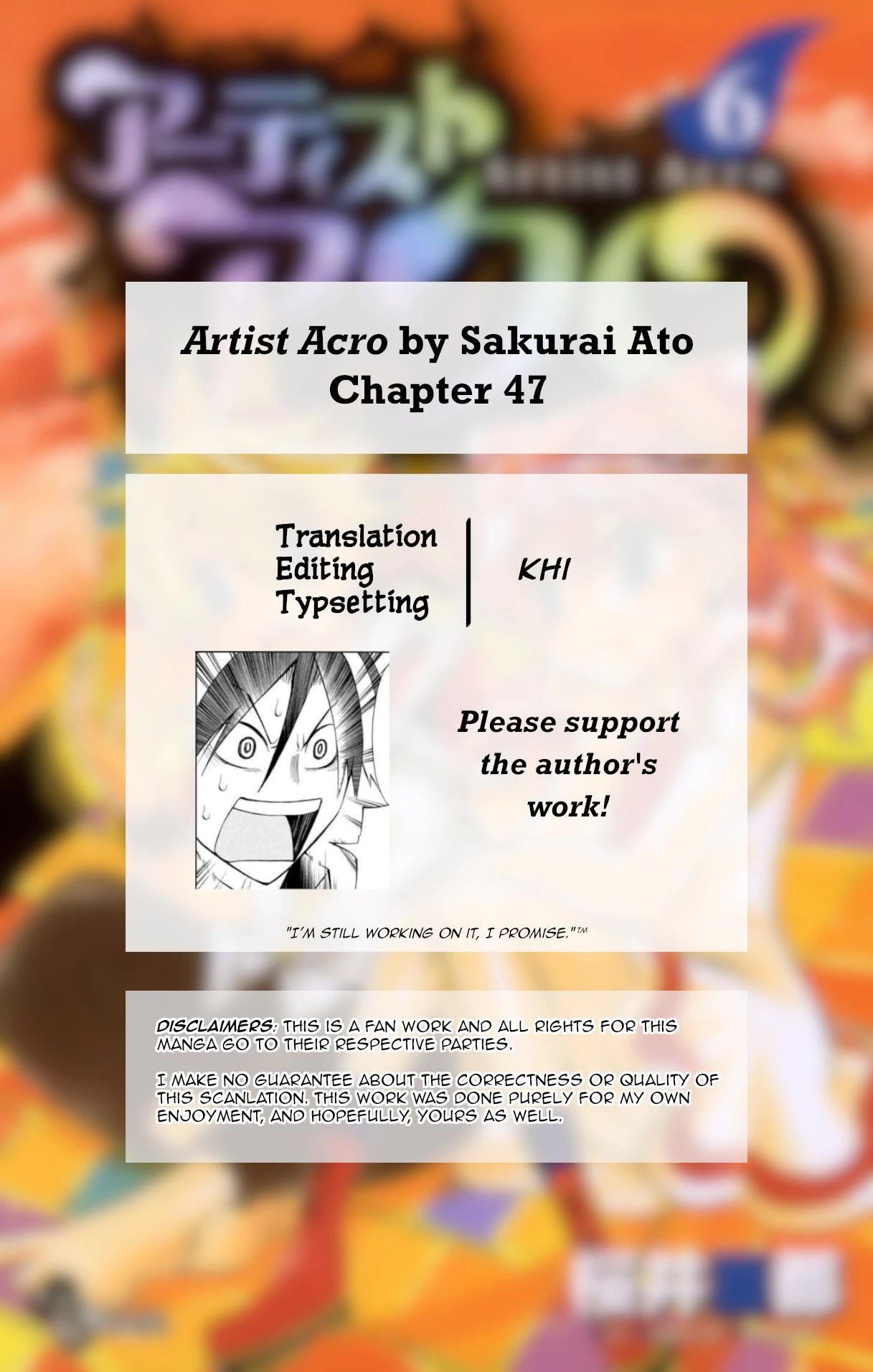 Artist Acro Chapter 47 page 2 - Chapter 47: Acro, captures