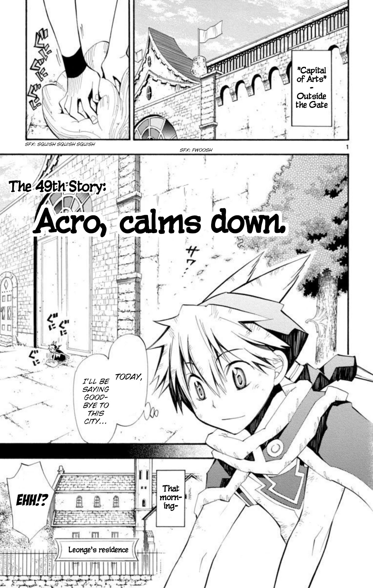 Artist Acro Chapter 49 page 1 - Chapter 49: Acro, calms down
