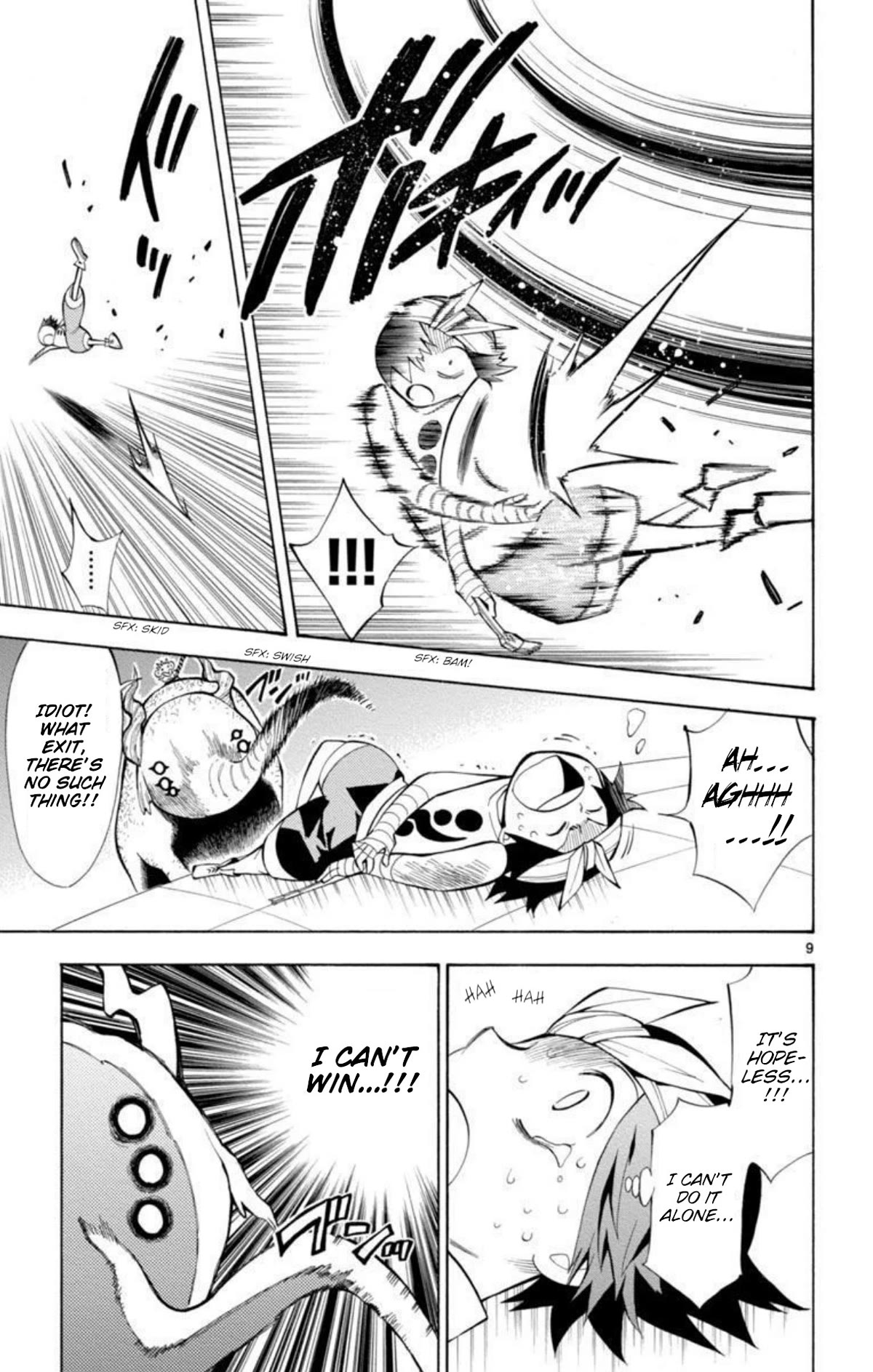 Artist Acro Chapter 56 page 10 - Chapter 56: Deco, thinks about strength