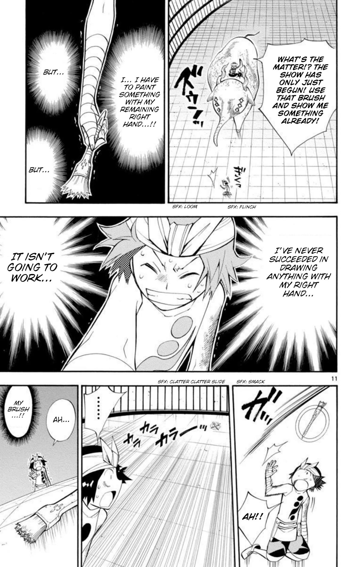 Artist Acro Chapter 56 page 12 - Chapter 56: Deco, thinks about strength