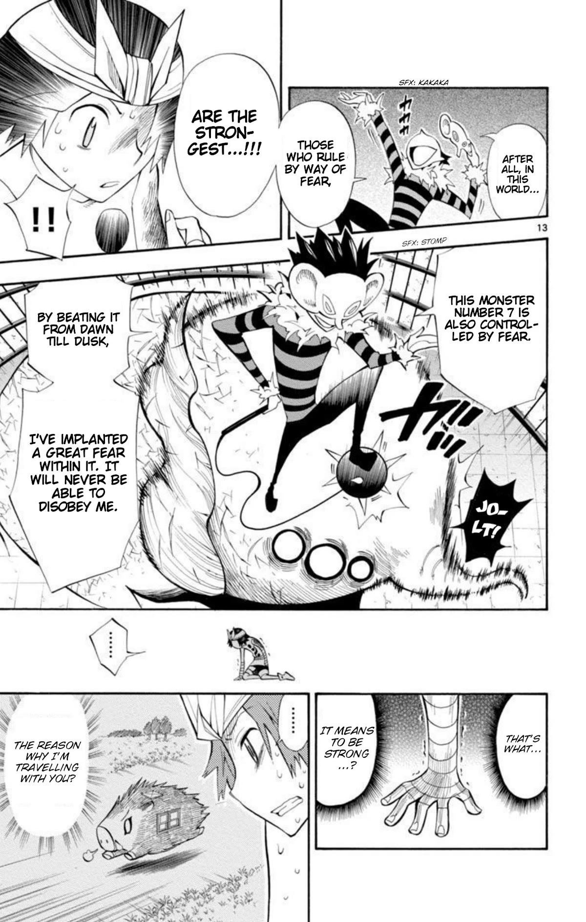 Artist Acro Chapter 56 page 14 - Chapter 56: Deco, thinks about strength
