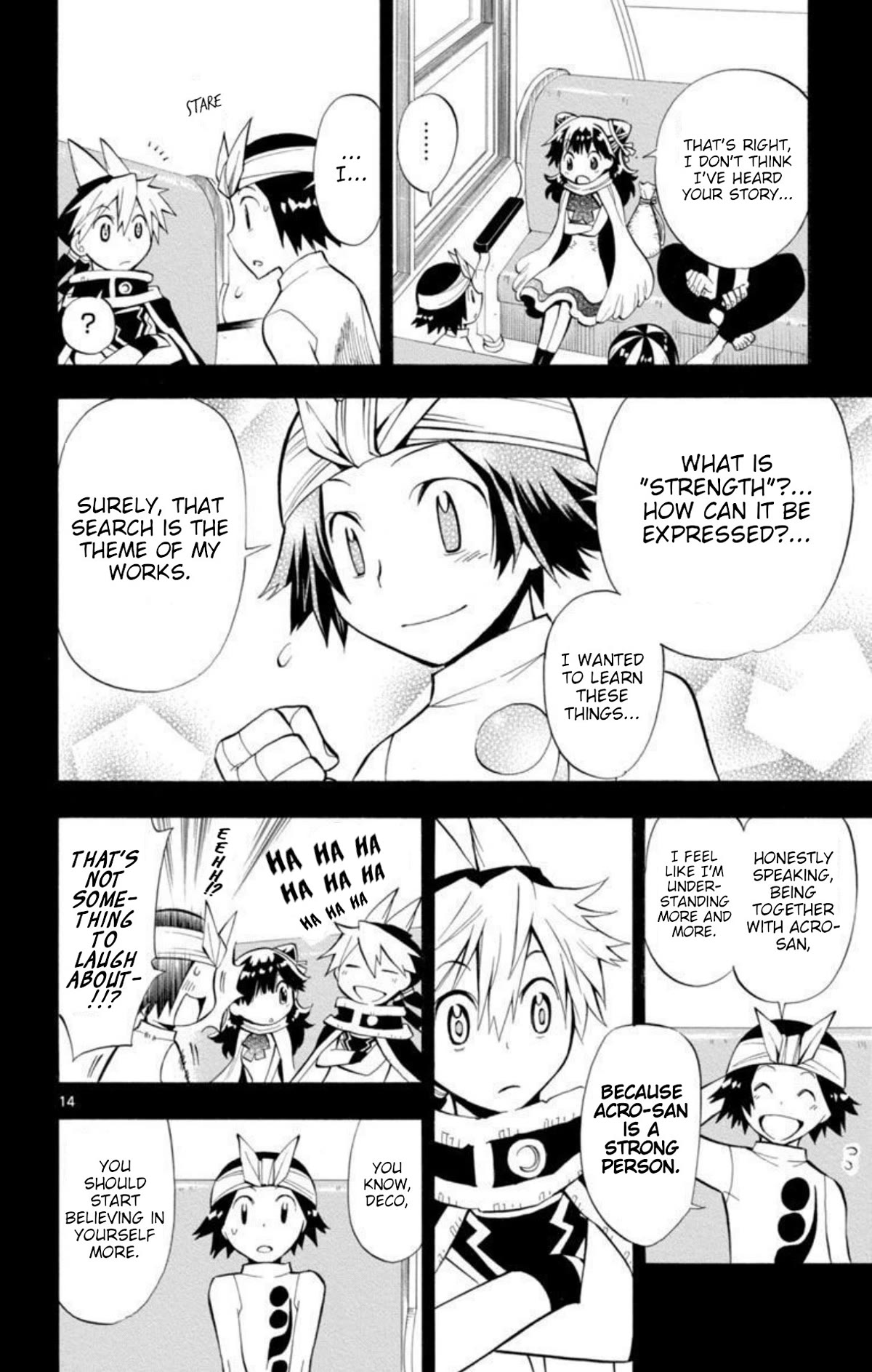 Artist Acro Chapter 56 page 15 - Chapter 56: Deco, thinks about strength