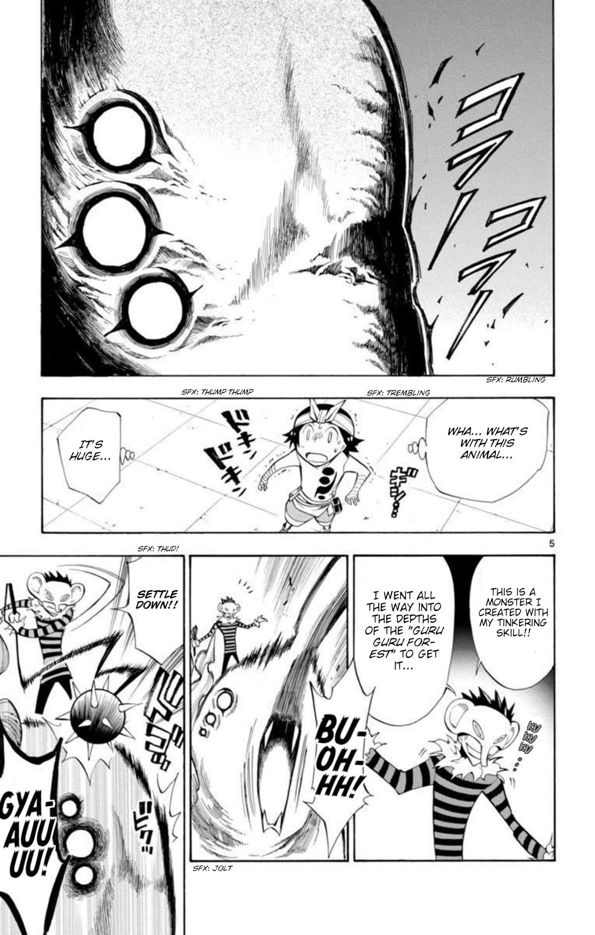 Artist Acro Chapter 56 page 6 - Chapter 56: Deco, thinks about strength