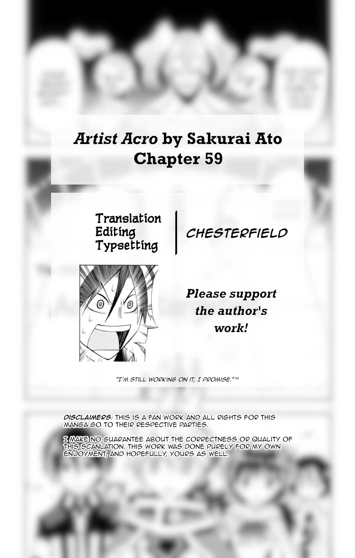 Artist Acro Chapter 59 page 2 - Chapter 59: Acro, is targeted