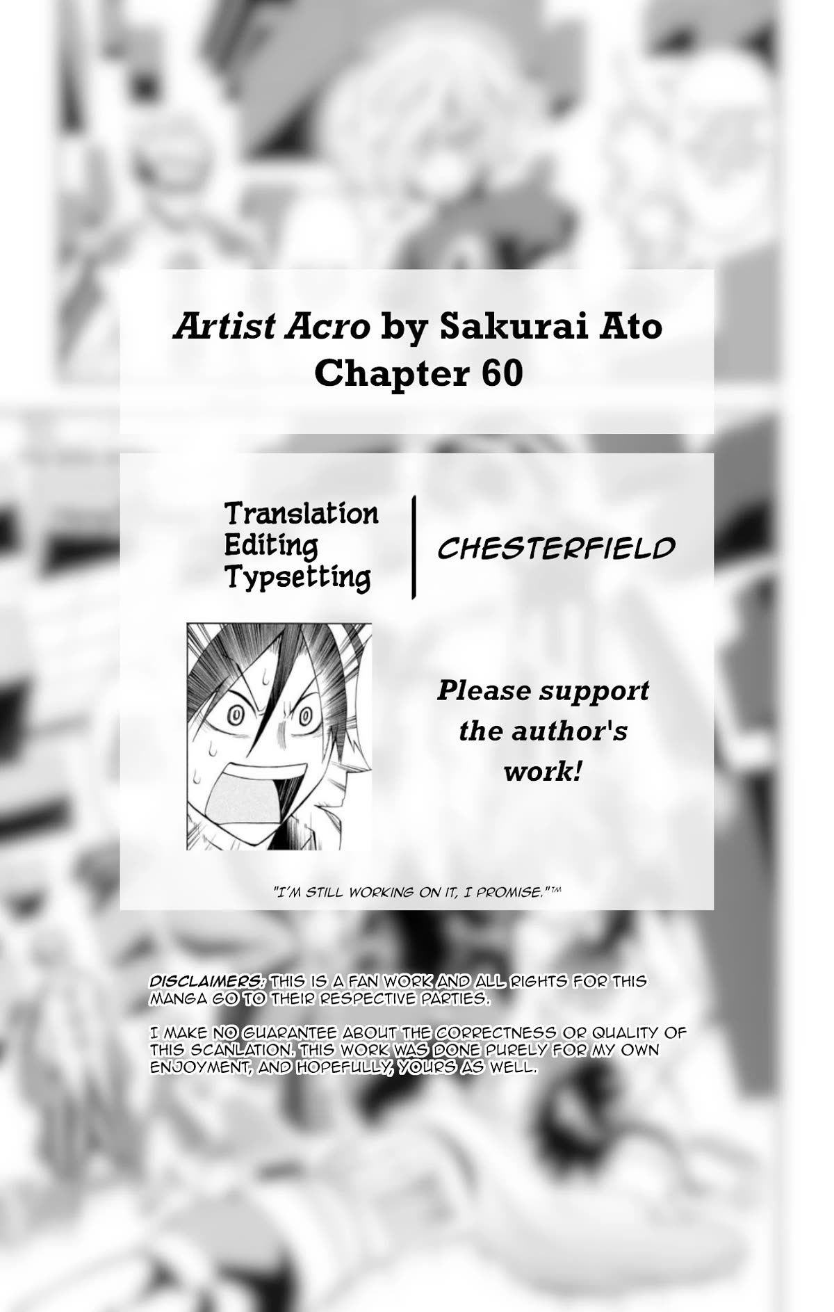 Artist Acro Chapter 60 page 2 - Chapter 60: Nene, plays her secret move