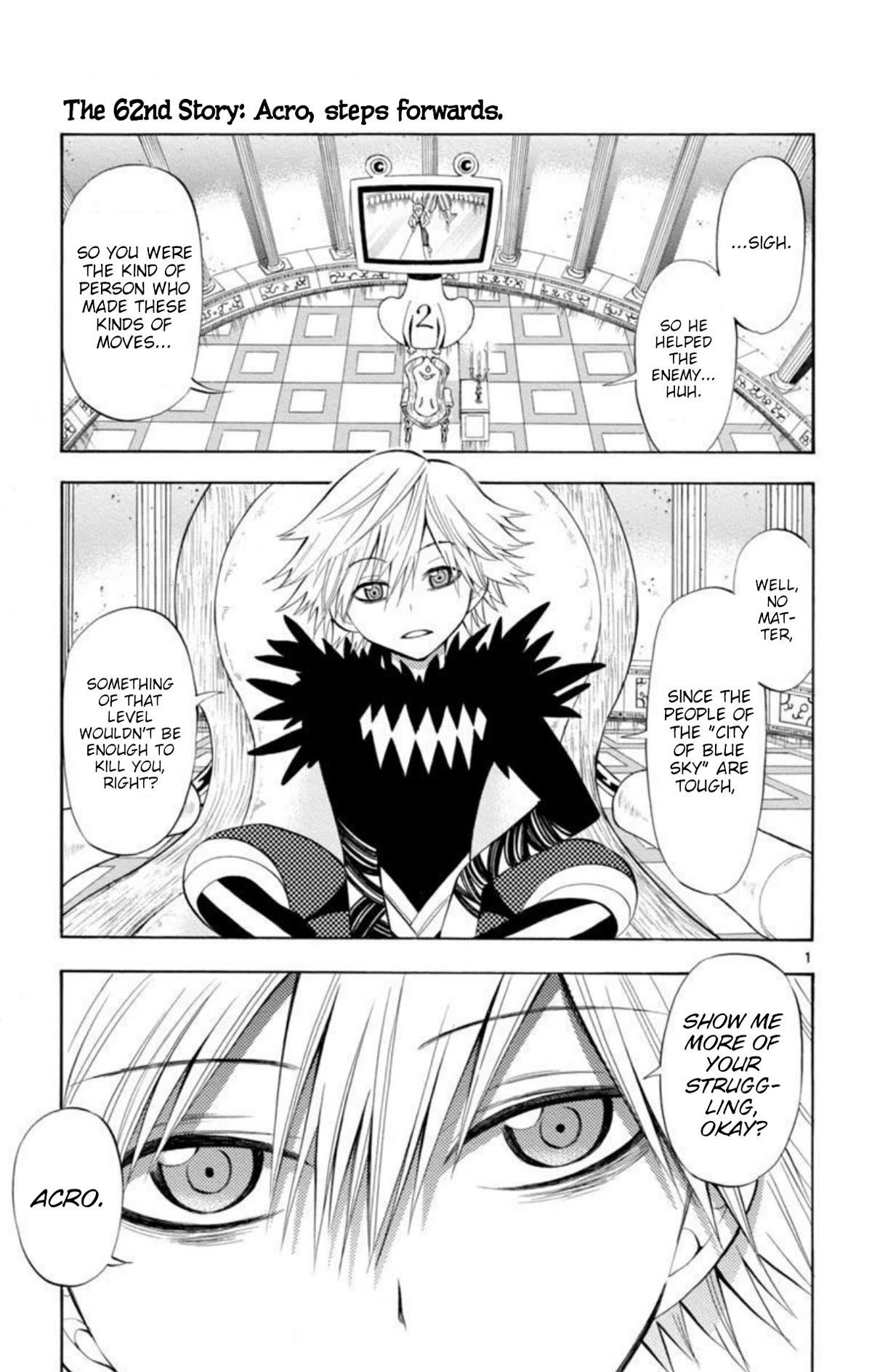 Artist Acro Chapter 62 page 1 - Chapter 62: Acro, steps forwards