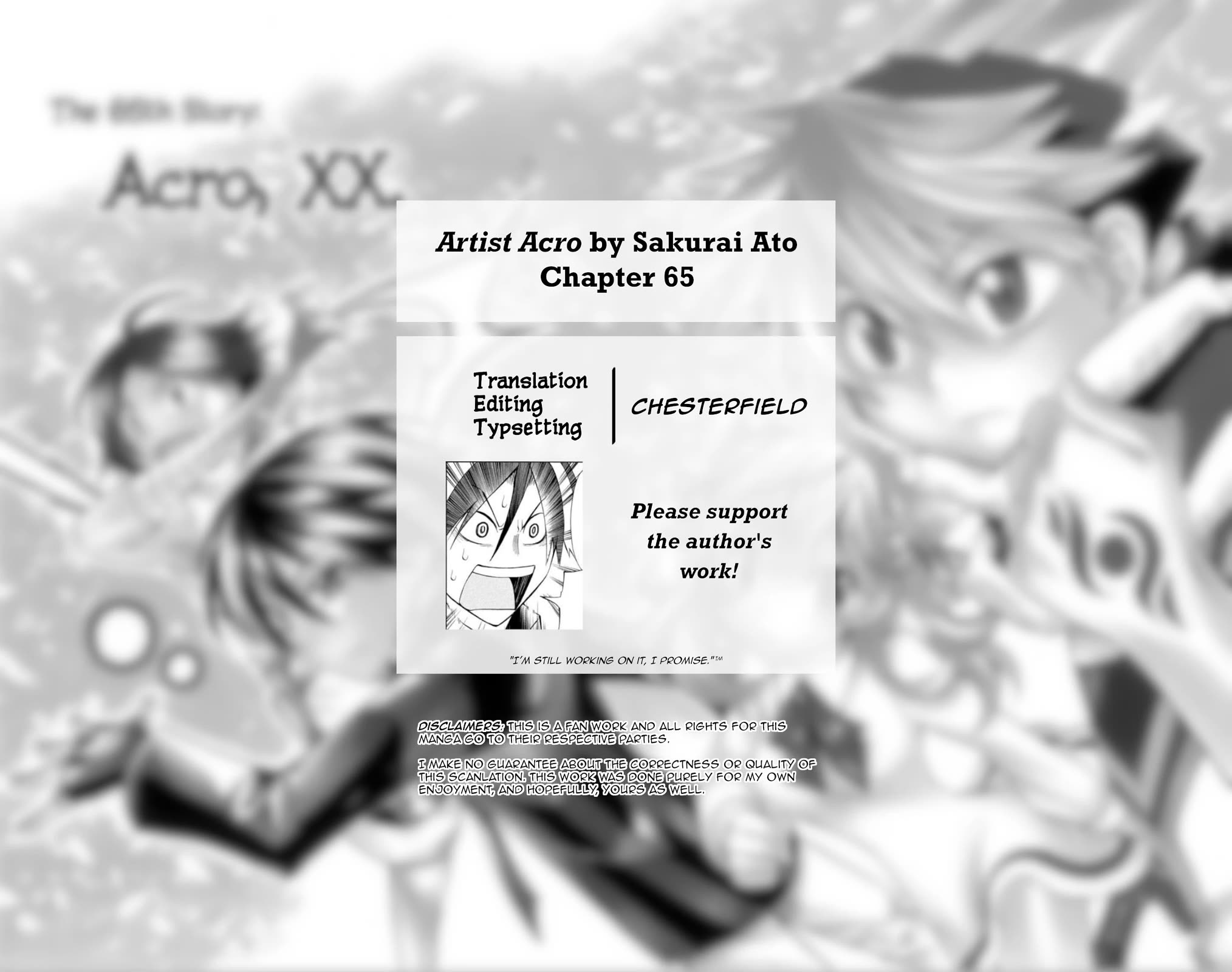 Artist Acro Chapter 65 page 3 - Chapter 65: Acro, XX