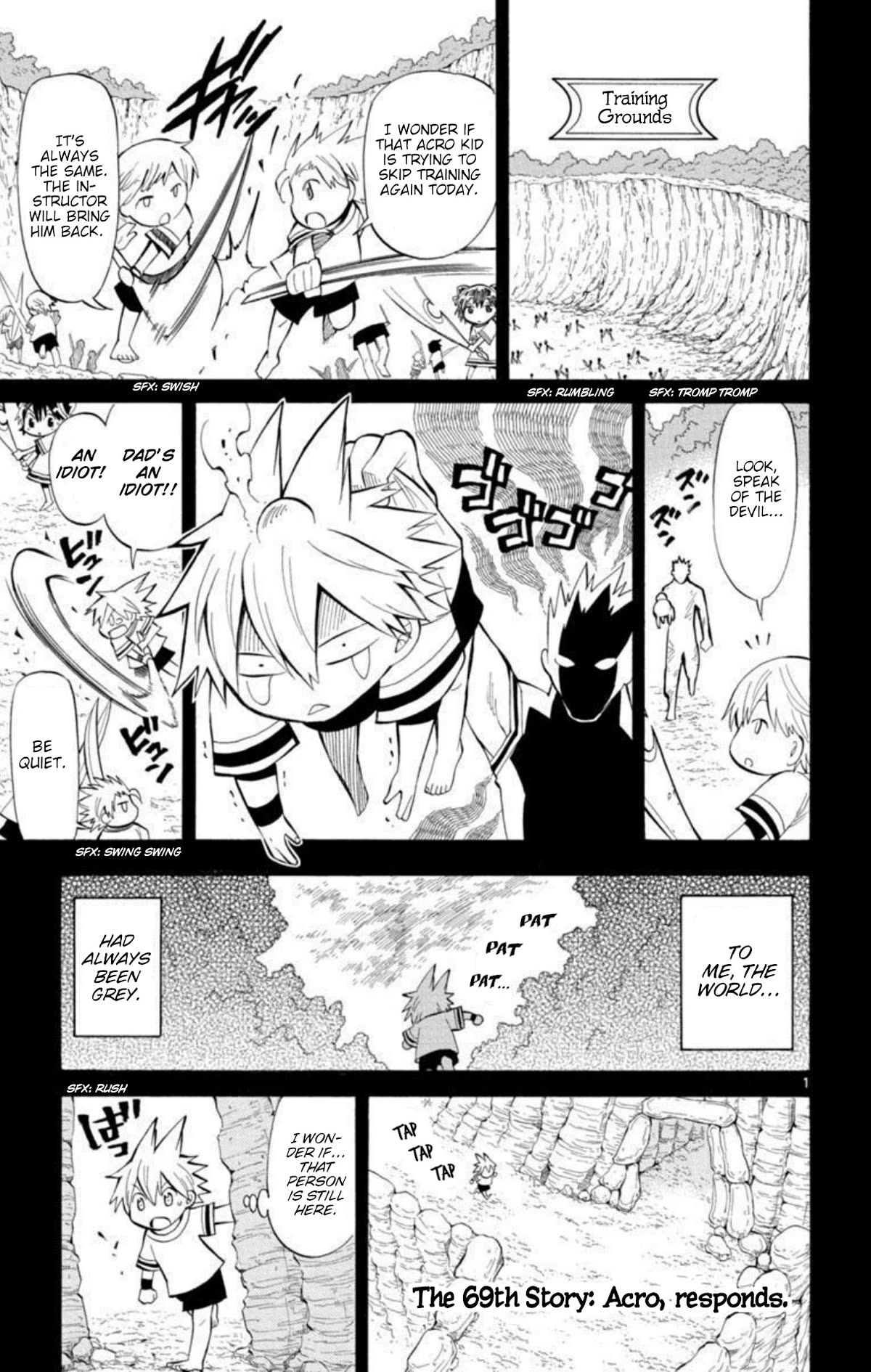 Artist Acro Chapter 69 page 1 - Chapter 69: Acro, responds