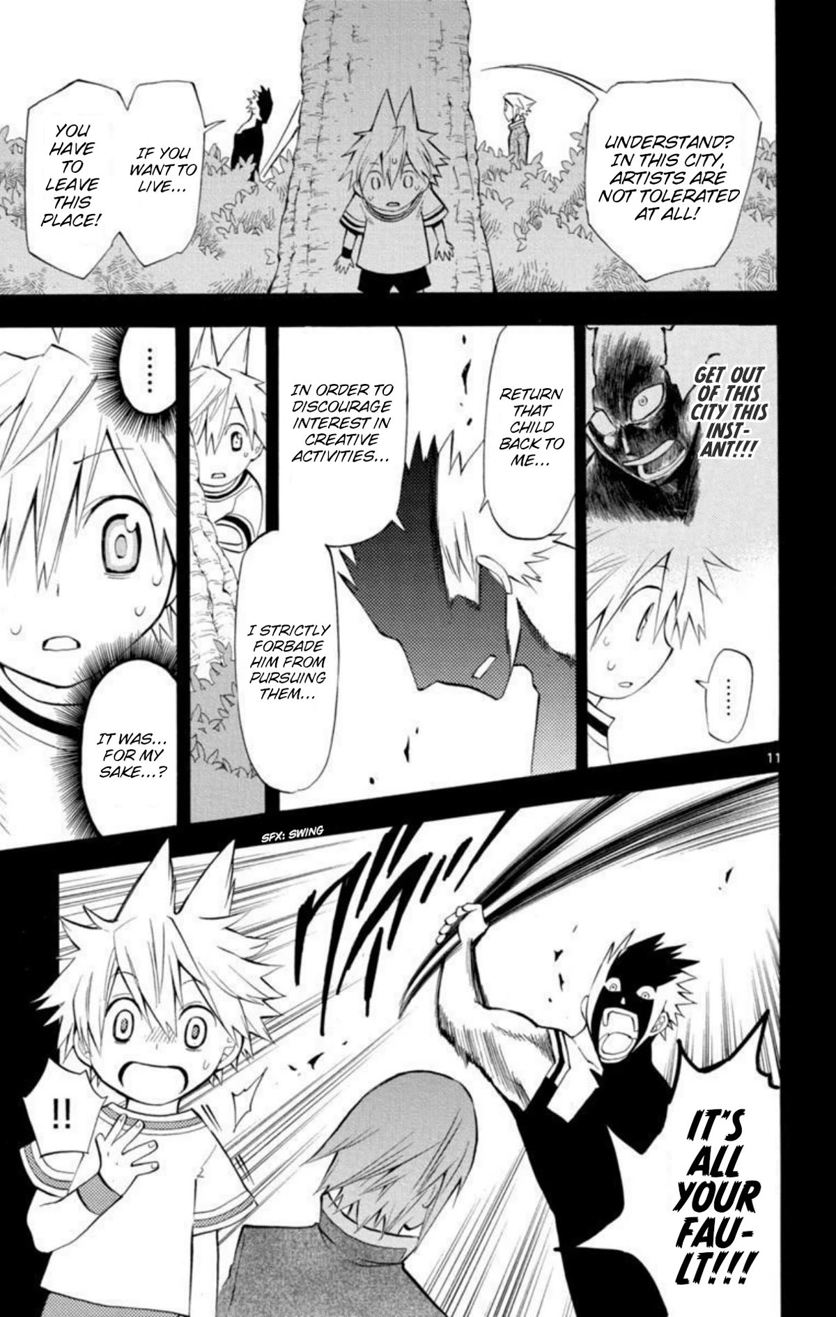 Artist Acro Chapter 69 page 12 - Chapter 69: Acro, responds