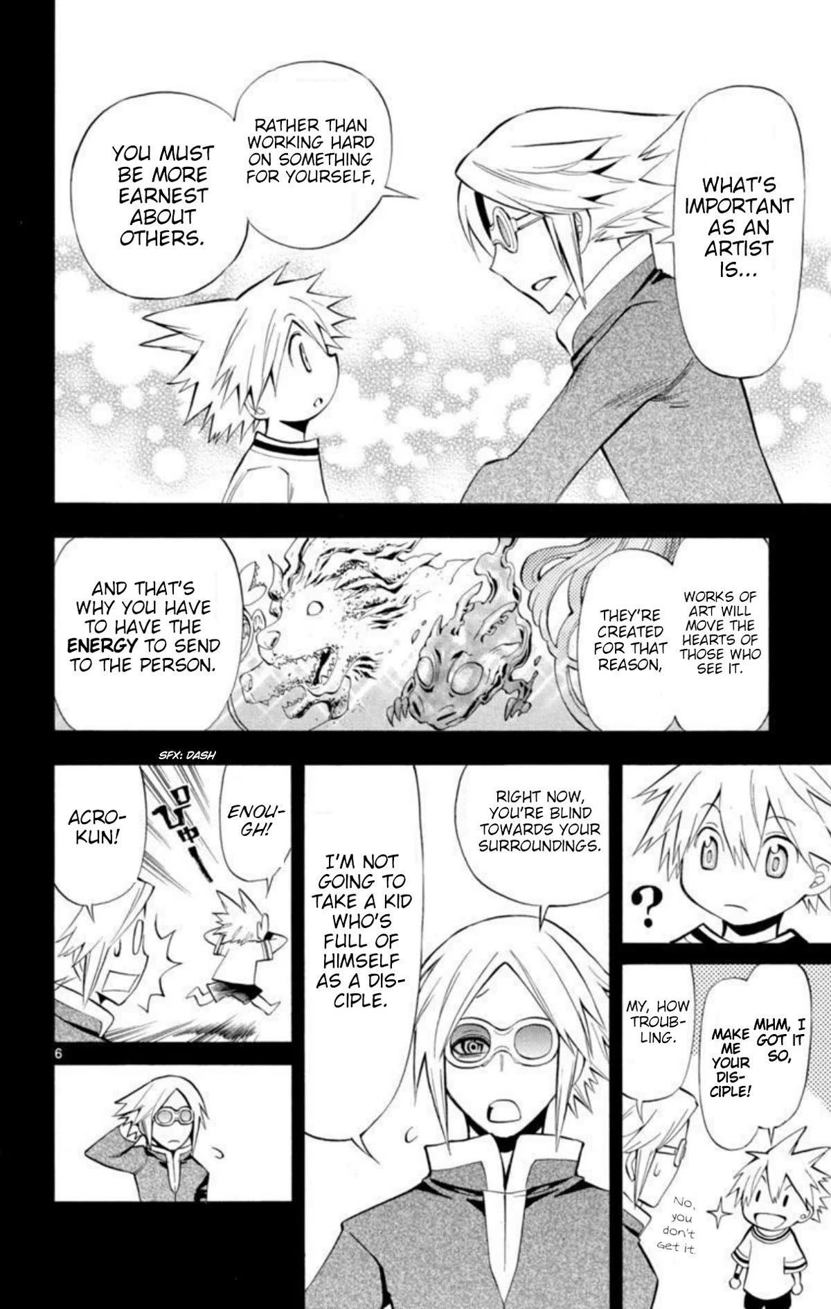 Artist Acro Chapter 69 page 7 - Chapter 69: Acro, responds