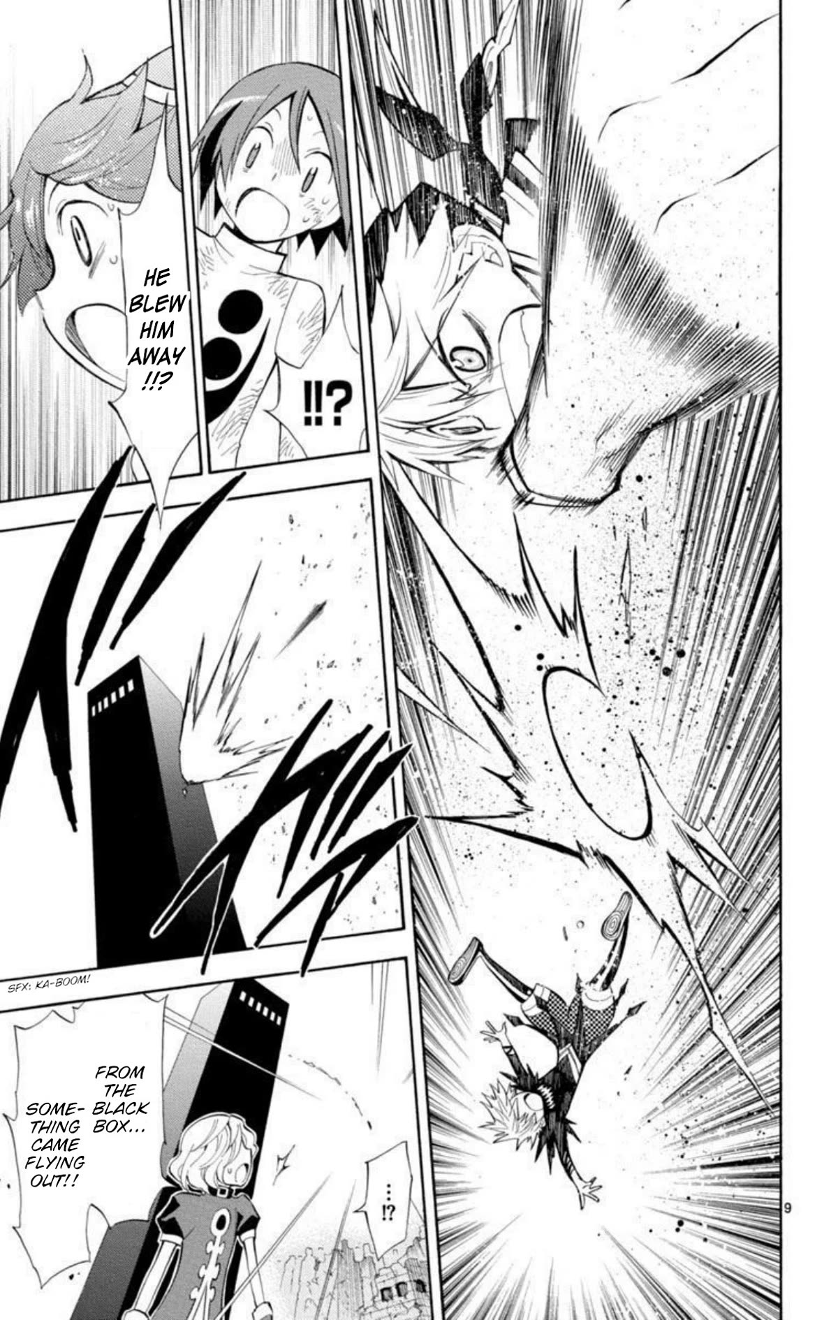 Artist Acro Chapter 70 page 10 - Chapter 70: Acro, blows away