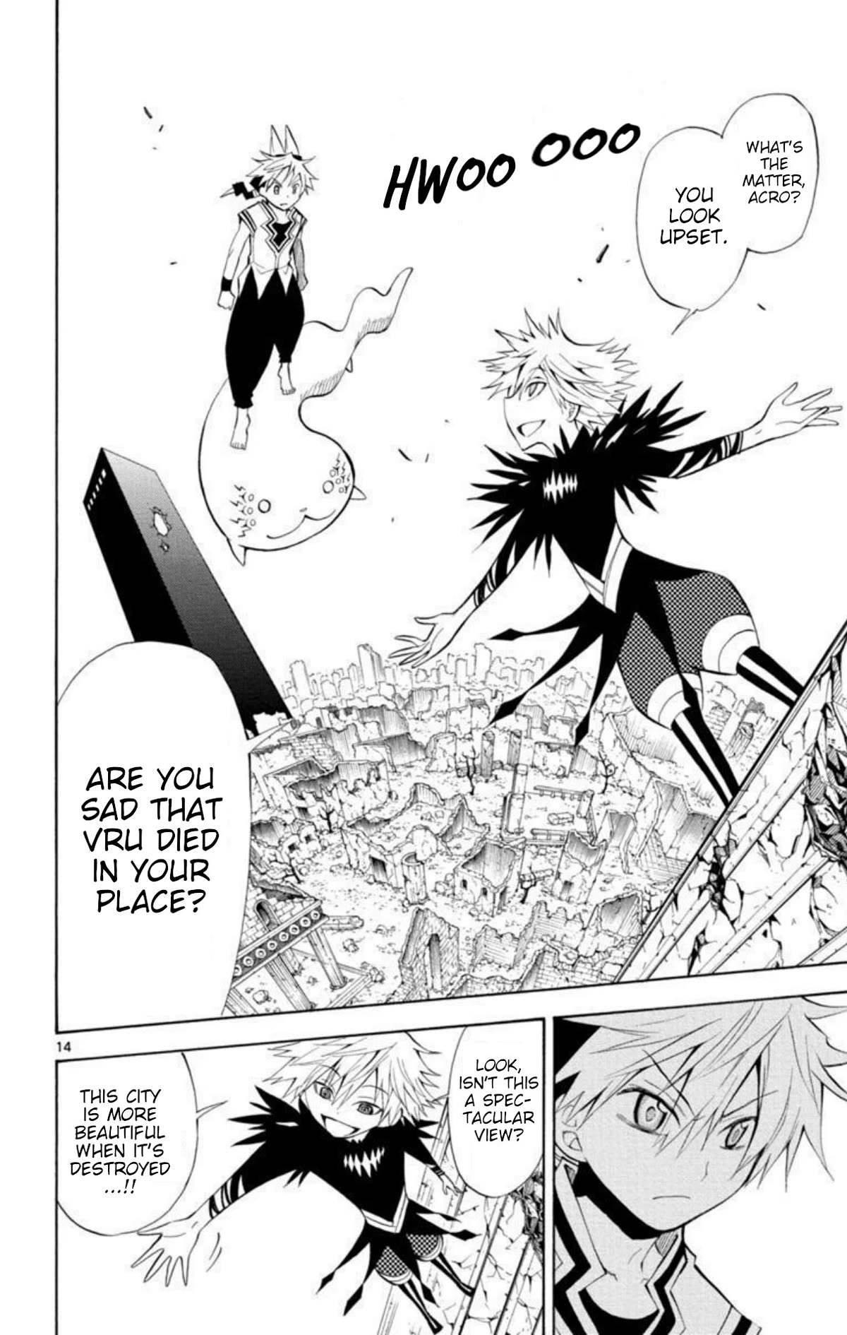 Artist Acro Chapter 70 page 15 - Chapter 70: Acro, blows away