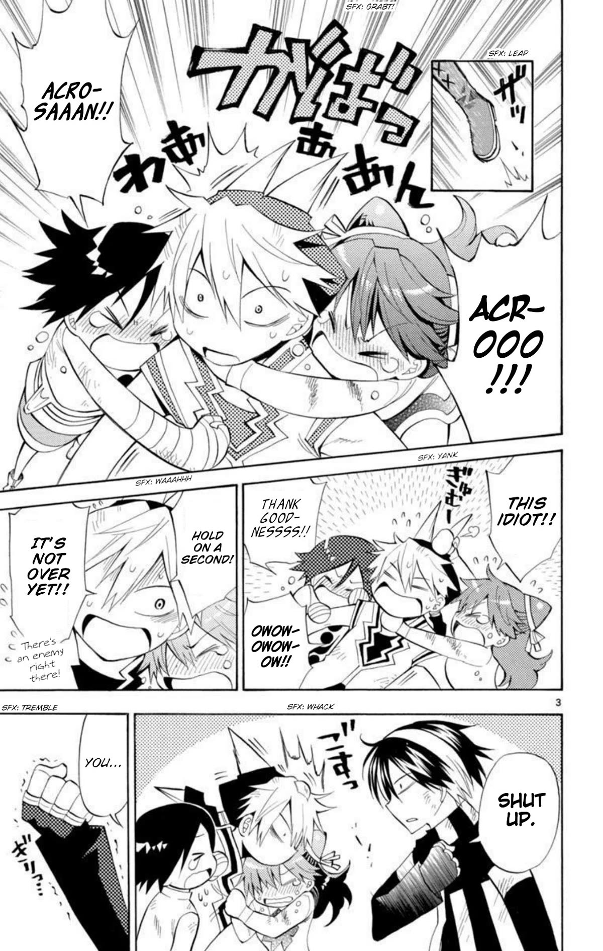 Artist Acro Chapter 70 page 4 - Chapter 70: Acro, blows away