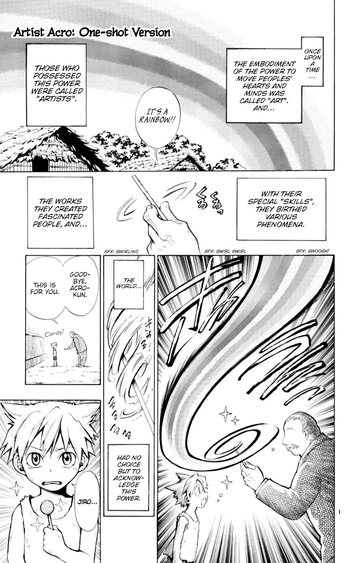 Artist Acro Chapter 72.5 page 1 - Chapter 72.5: Artist Acro: One-shot Version