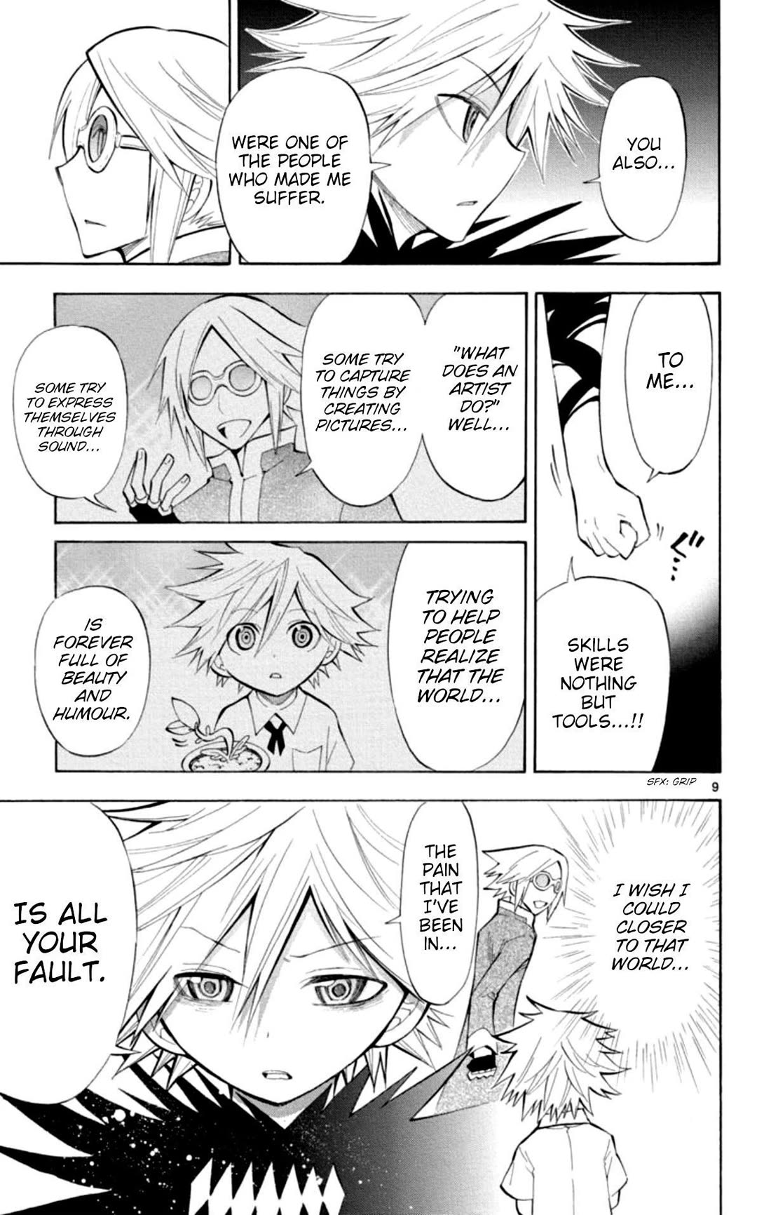Artist Acro Chapter 80 page 10 - Chapter 80: Crown, uses his final skill