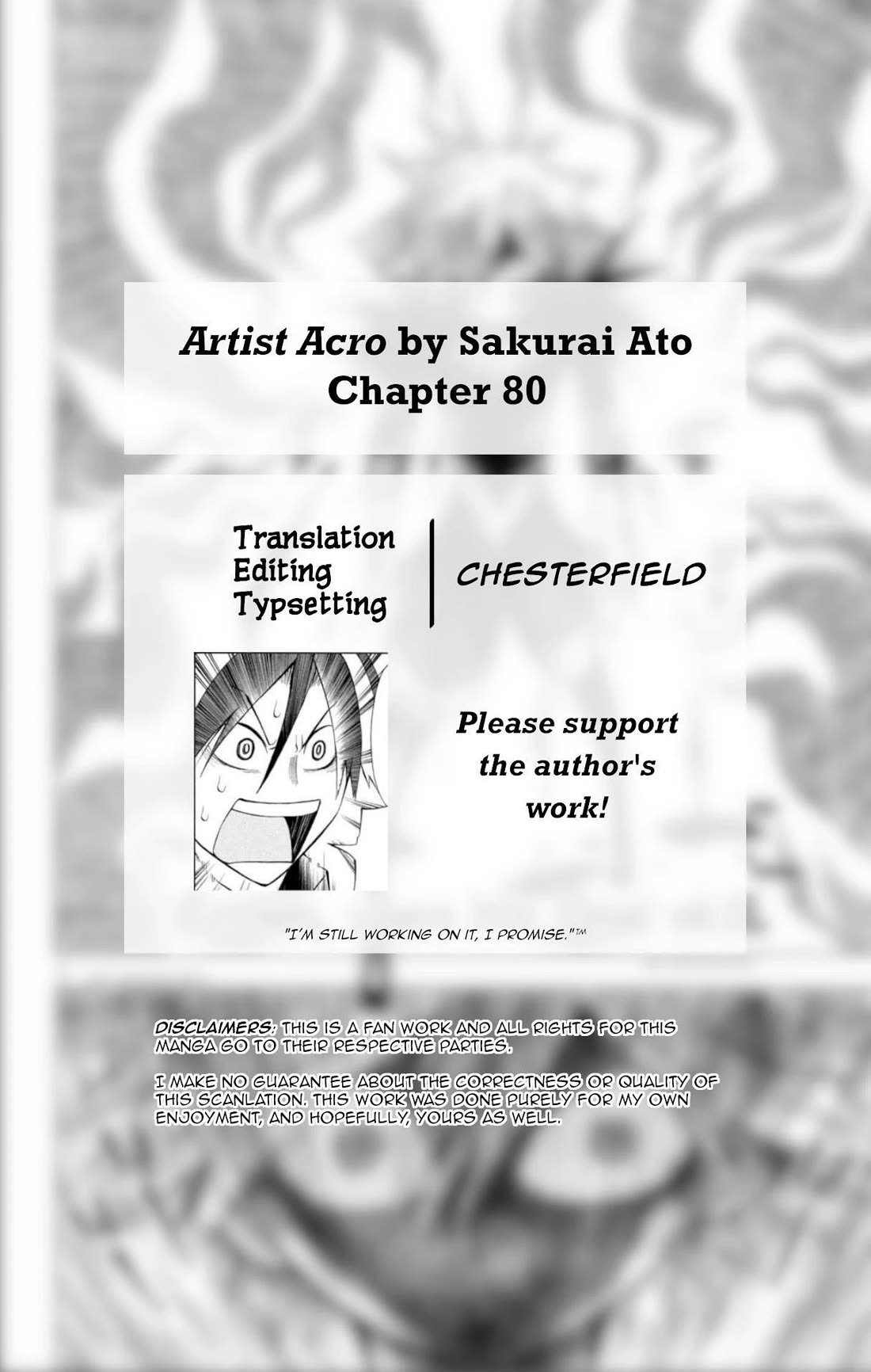 Artist Acro Chapter 80 page 3 - Chapter 80: Crown, uses his final skill